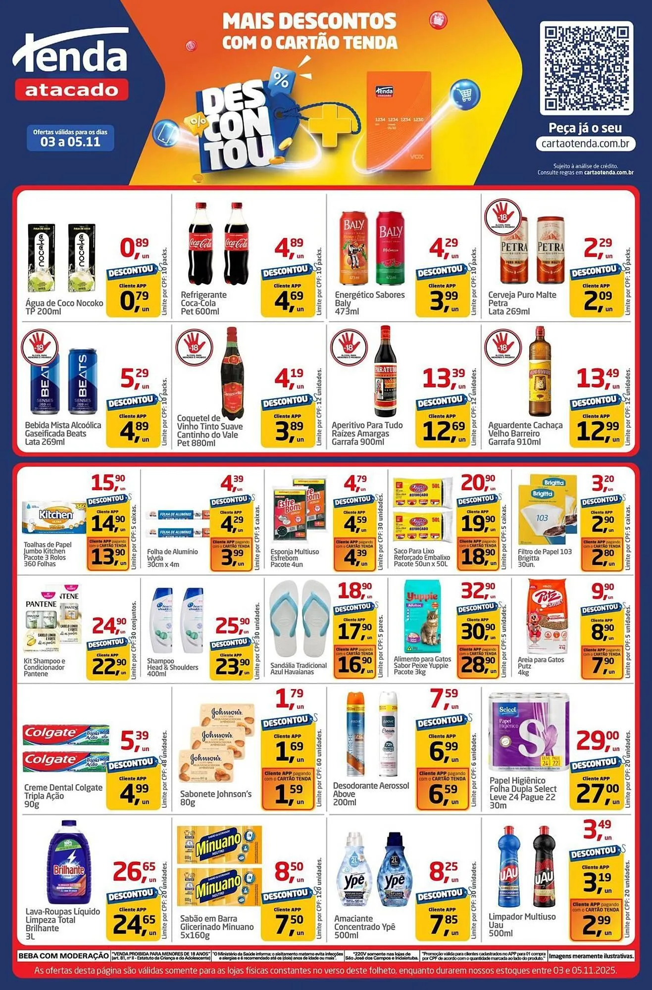 Encarte de Folheto Tenda Atacado 3 de novembro até 5 de novembro 2025 - Pagina 3