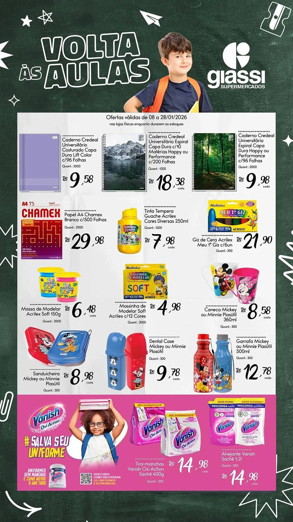 Encarte de Encarte Giassi Supermercados 8 de janeiro até 28 de janeiro 2026 - Pagina 2