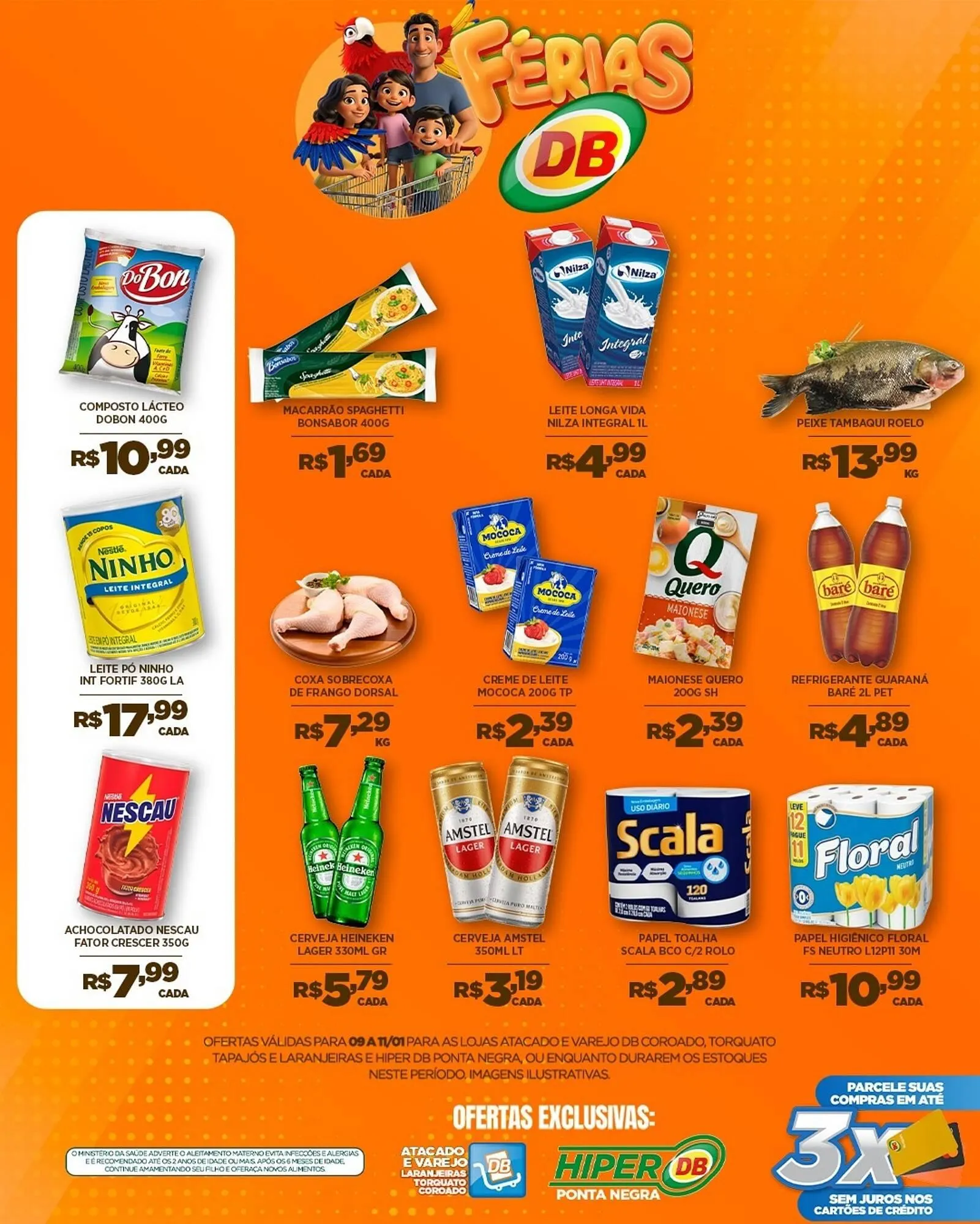 Encarte de Catálogo DB Supermercados 9 de janeiro até 11 de janeiro 2026 - Pagina 3