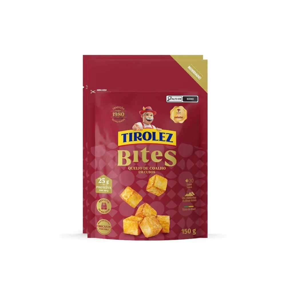 Queijo Coalho Bites Tirolez 150g