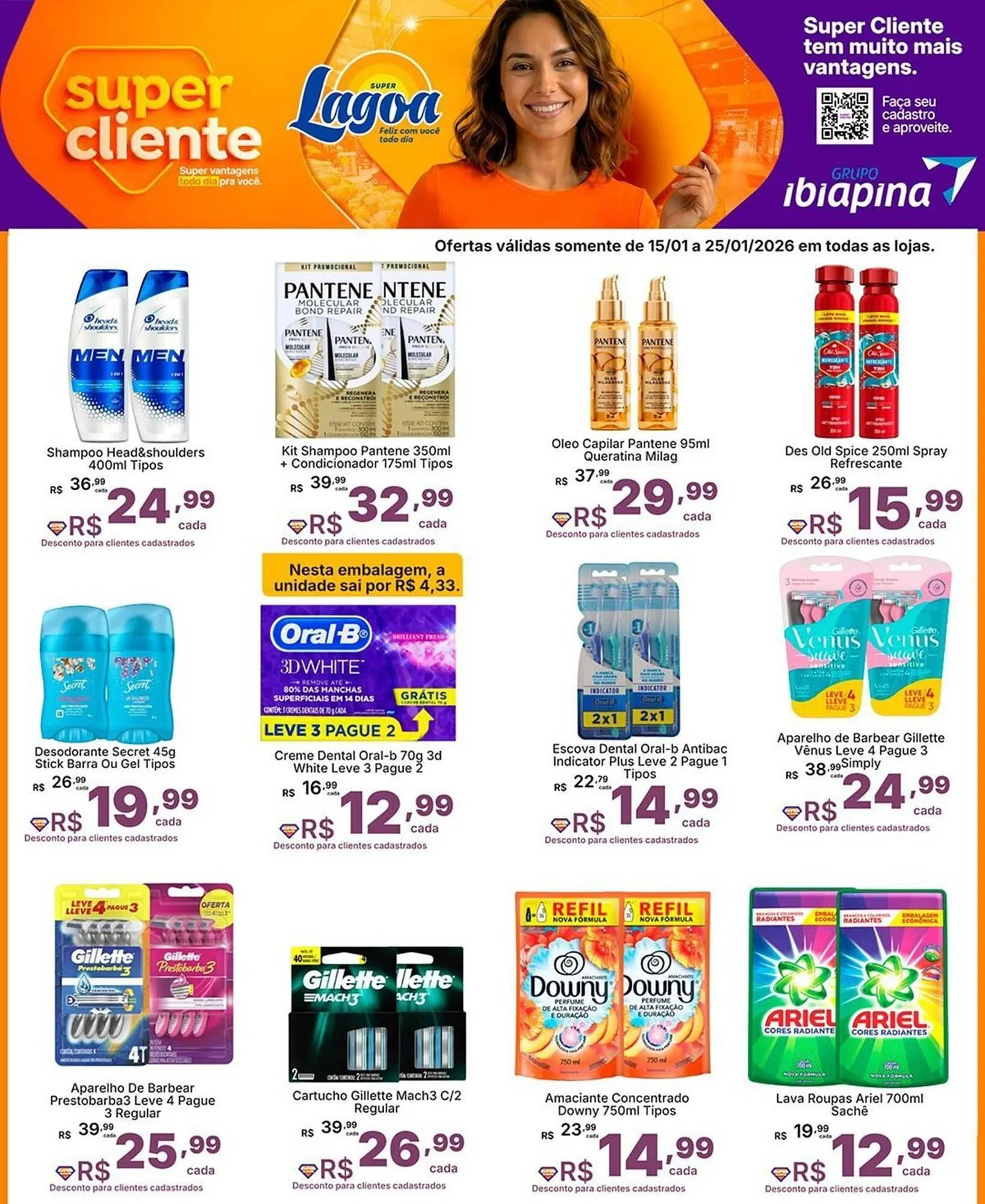 Encarte de Encarte Super Lagoa 15 de janeiro até 25 de janeiro 2026 - Pagina 1