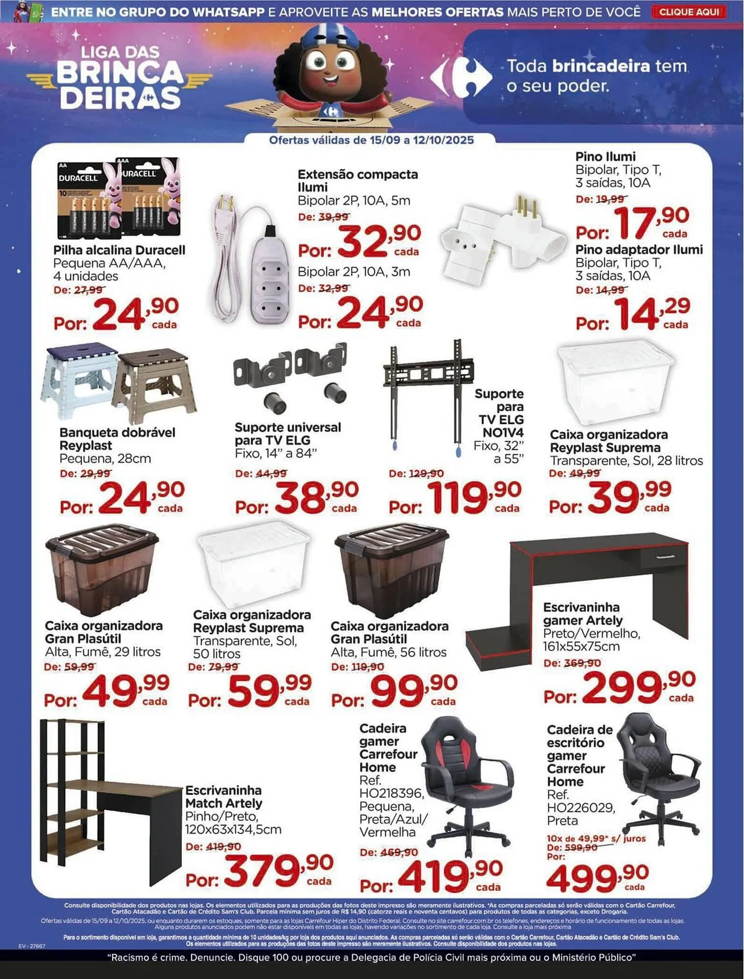 Encarte de Folheto Carrefour 15 de setembro até 12 de outubro 2025 - Pagina 25