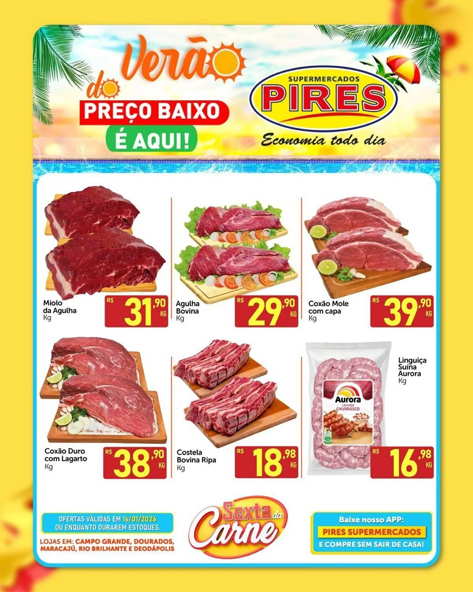 Encarte de Tabloide Pires 16 de janeiro até 16 de janeiro 2026 - Pagina 1