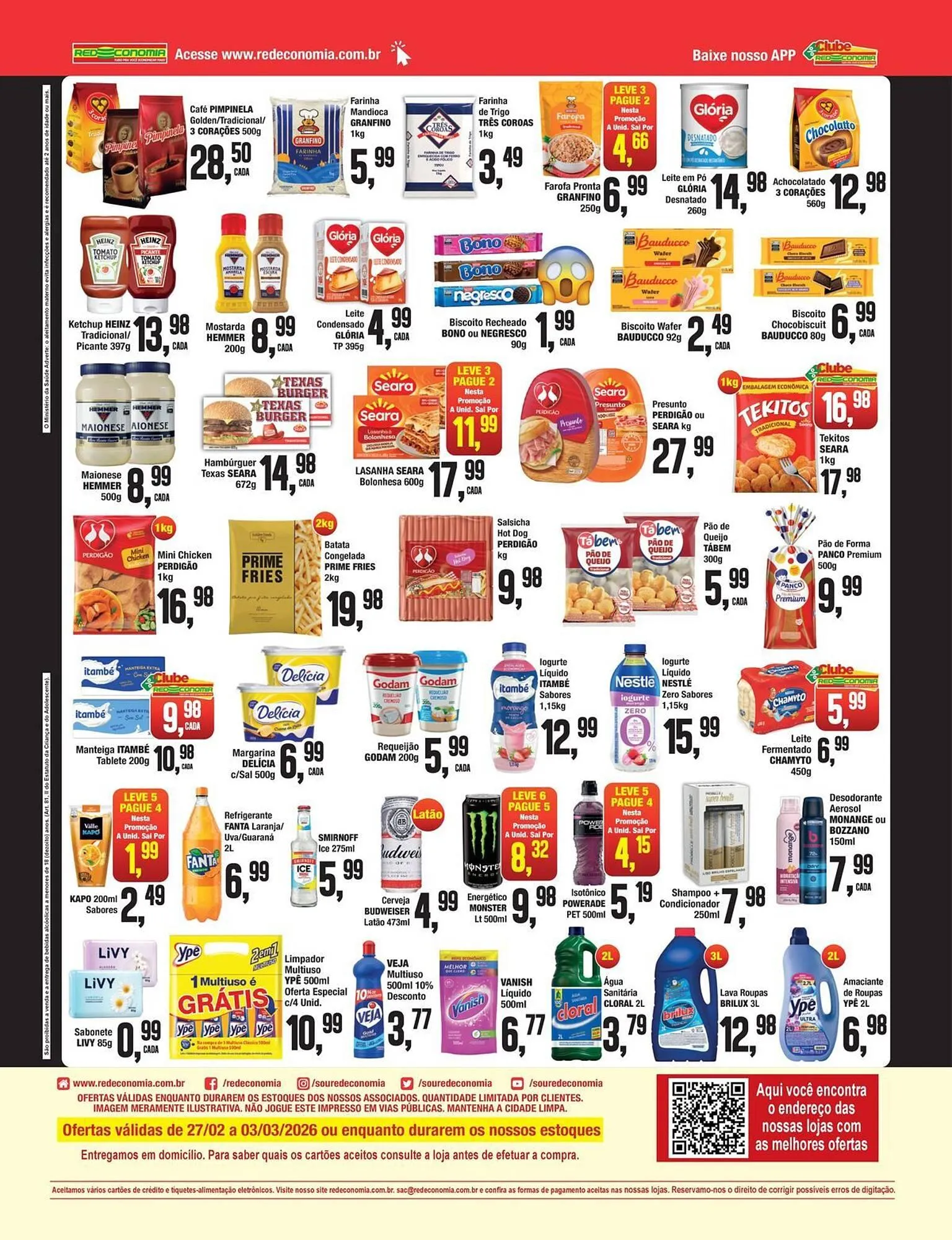 Encarte de Encarte Rede Economia 27 de fevereiro até 3 de março 2026 - Pagina 2