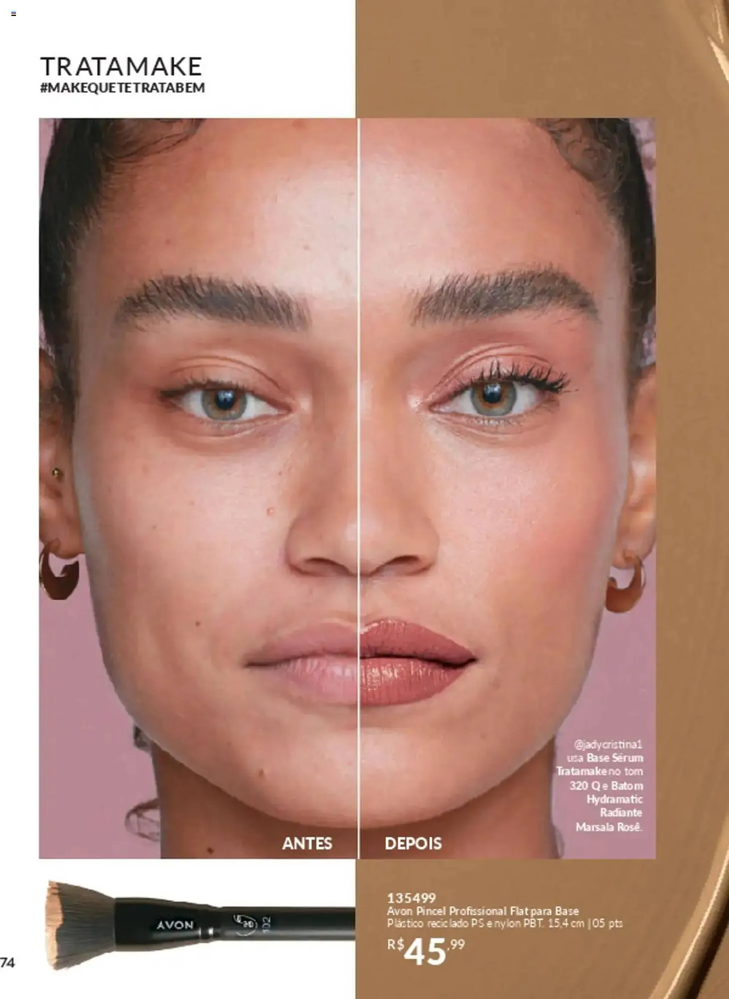 Encarte de Catálogo Avon 10 de março até 30 de junho 2025 - Pagina 74