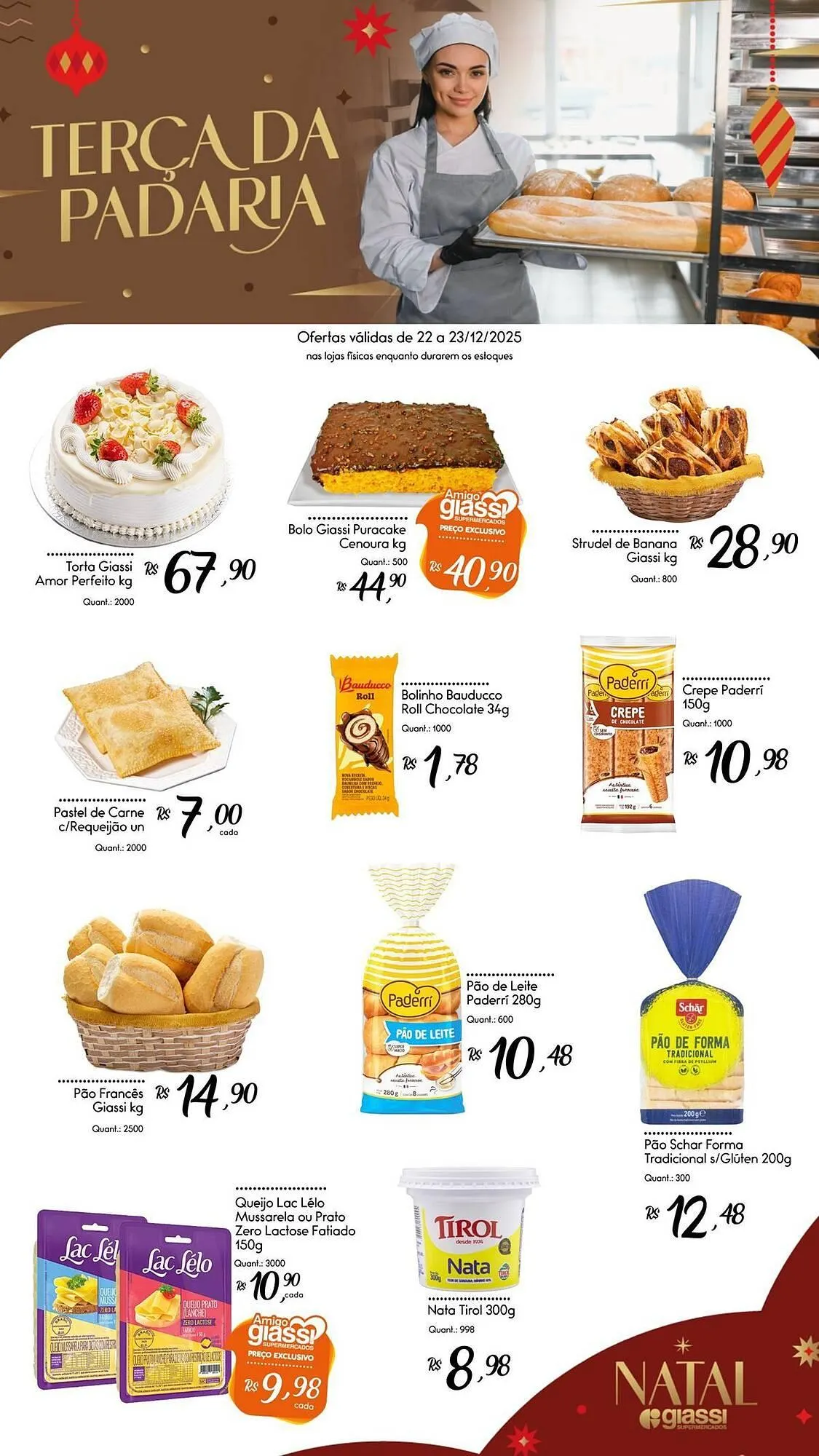 Encarte de Encarte Giassi Supermercados 22 de dezembro até 23 de dezembro 2025 - Pagina 3