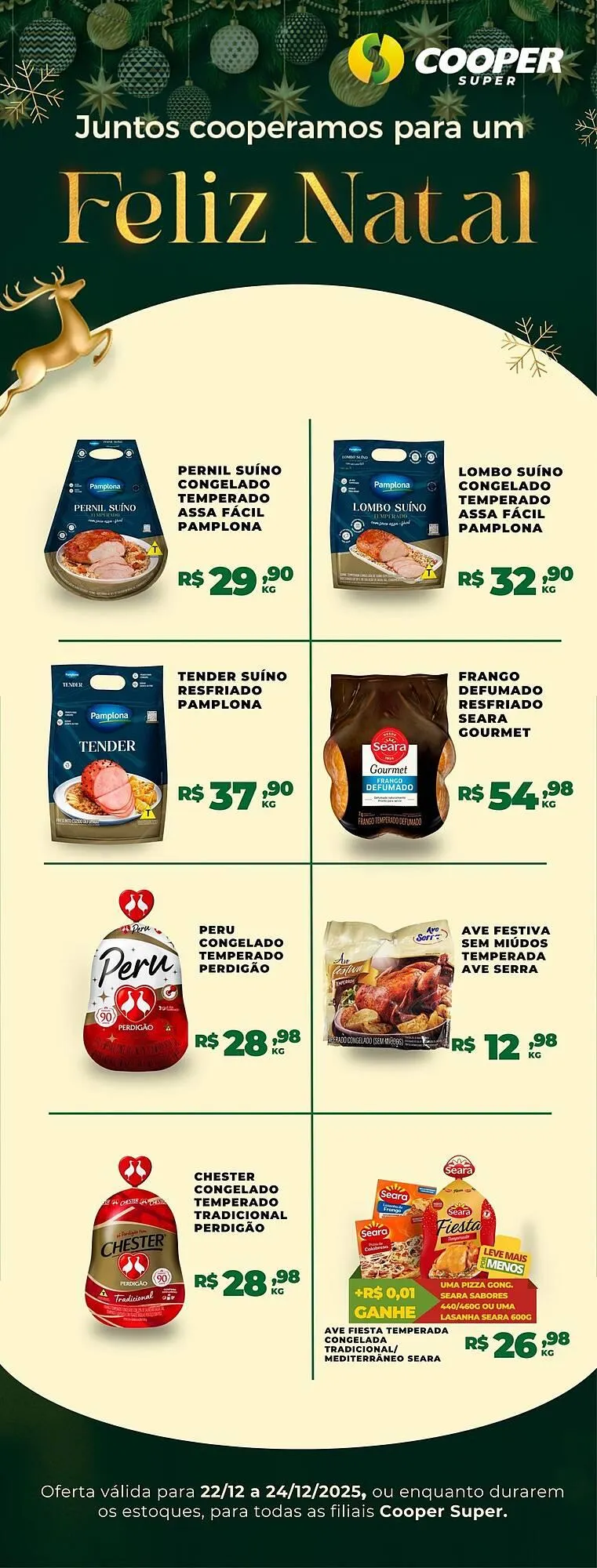 Encarte de Tabloide Cooper 22 de dezembro até 24 de dezembro 2025 - Pagina 1