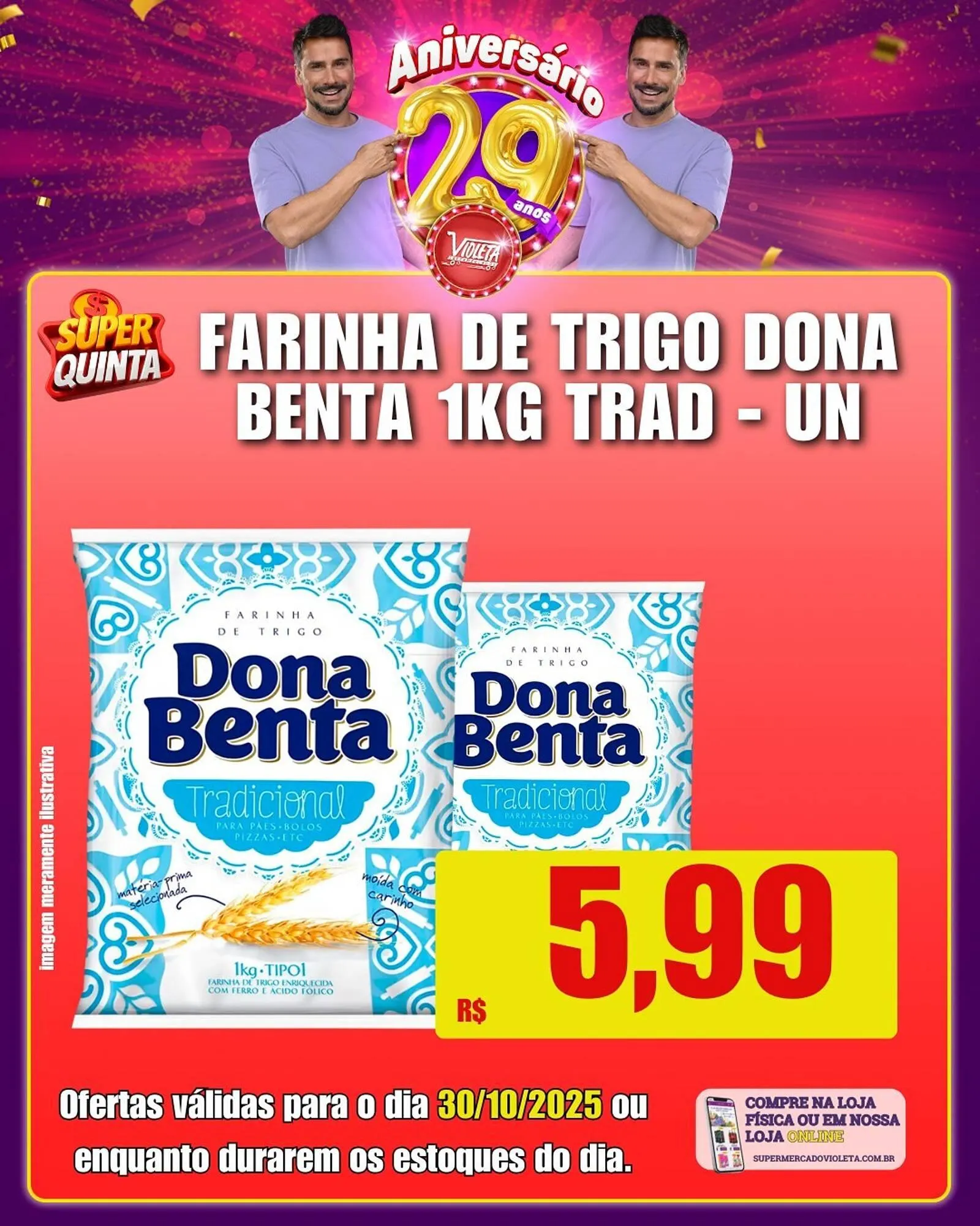Encarte de Catálogo Violeta Supermercados 29 de outubro até 30 de outubro 2025 - Pagina 3