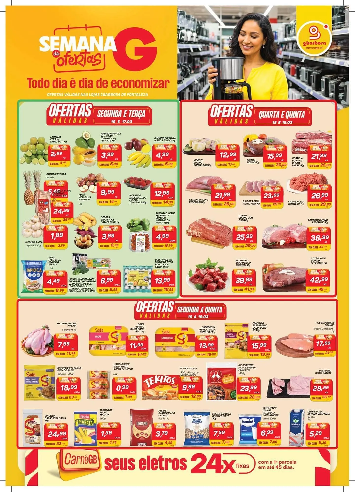 Encarte de Encarte GBarbosa 16 de março até 19 de março 2026 - Pagina 1