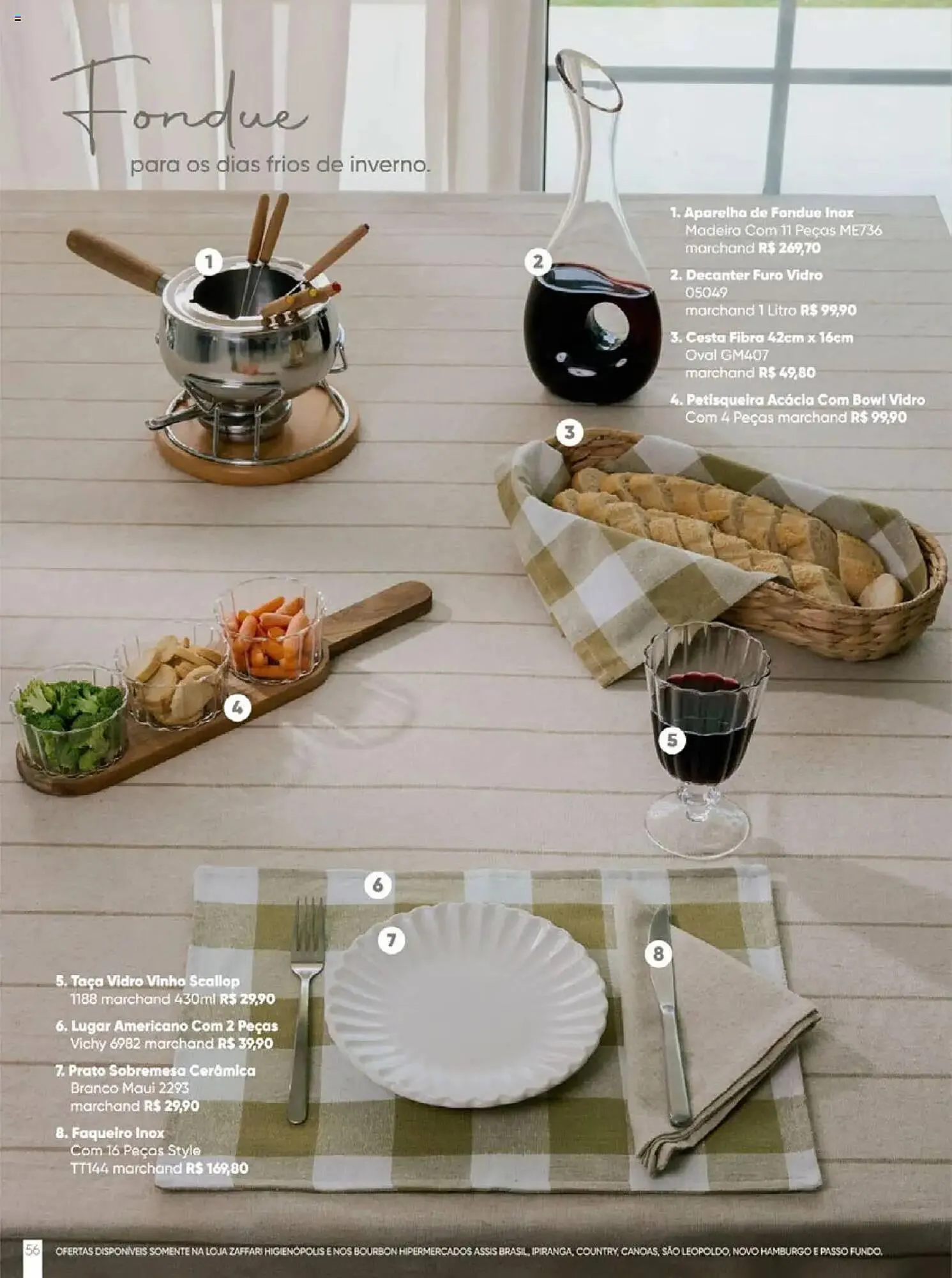 Encarte de Catálogo Zaffari 9 de junho até 10 de outubro 2025 - Pagina 56