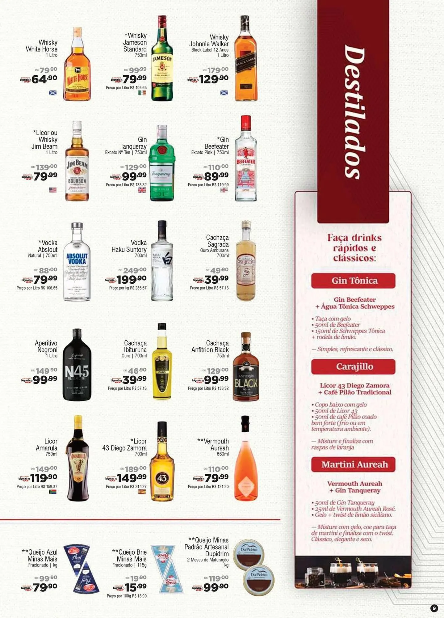 Encarte de Catálogo Big Mais Supermercados 25 de agosto até 7 de dezembro 2025 - Pagina 9