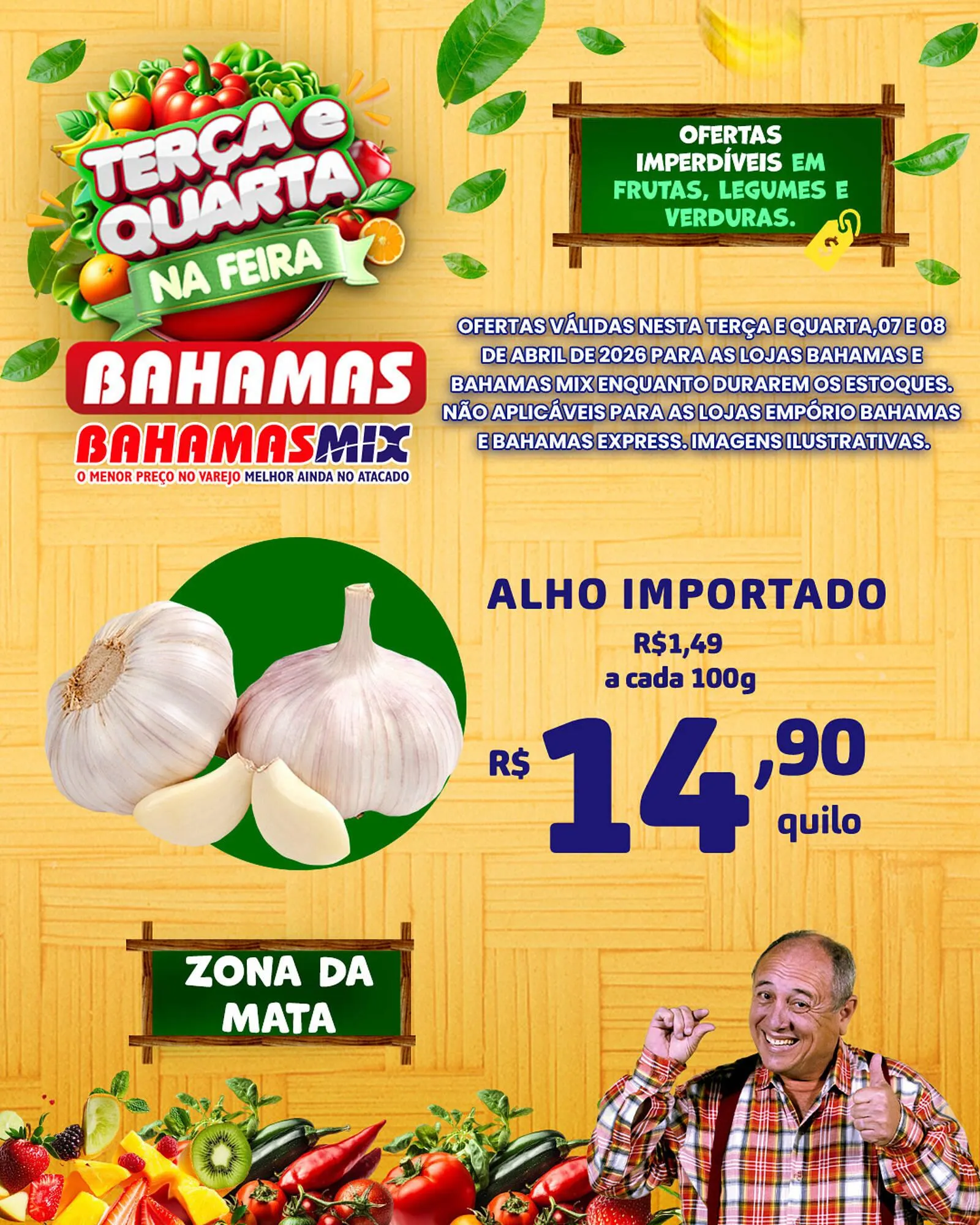 Encarte de Catálogo Bahamas Supermercados 7 de abril até 8 de abril 2026 - Pagina 3