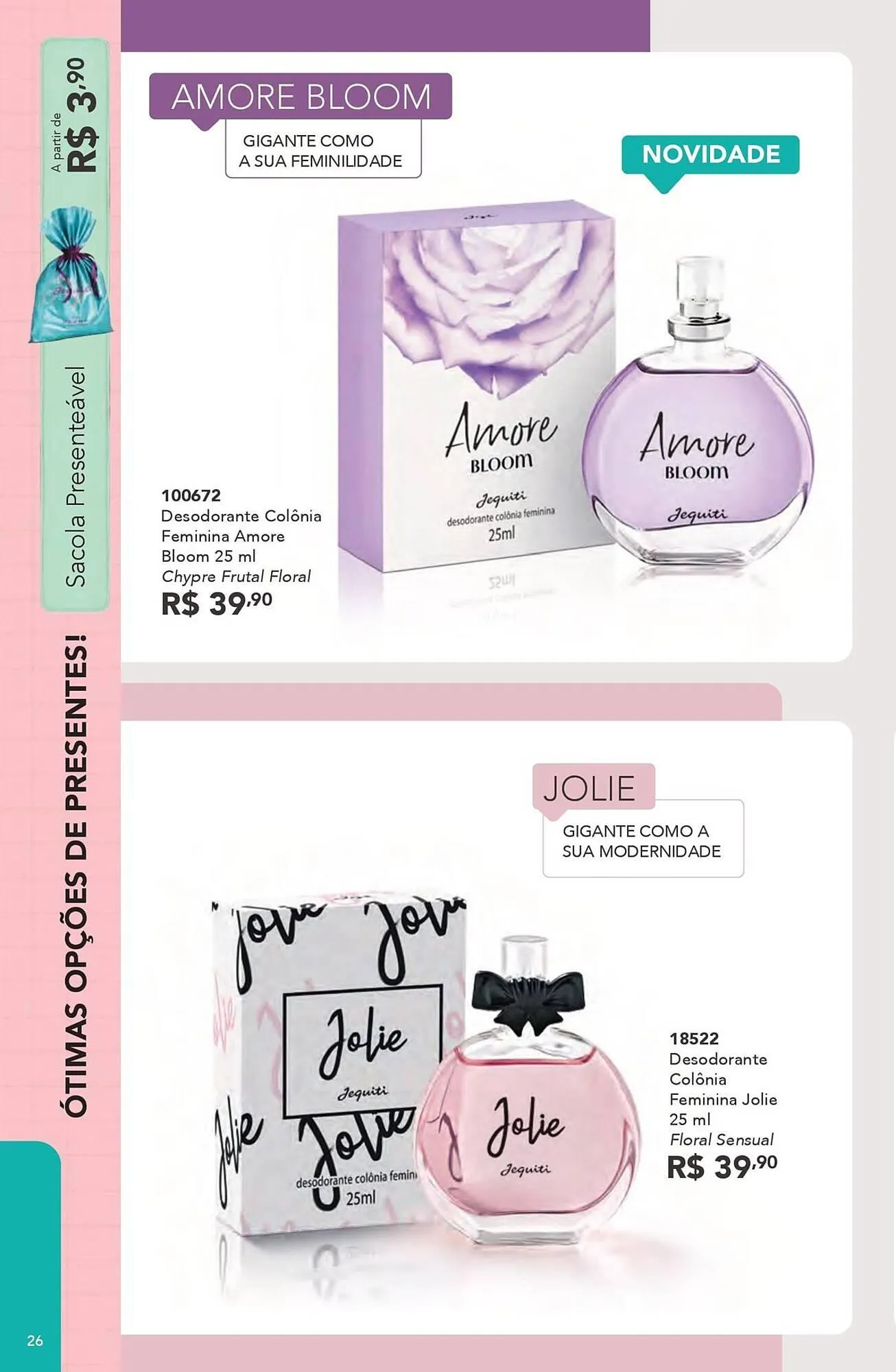 Encarte de Catálogo Jequiti 1 de maio até 31 de maio 2026 - Pagina 26