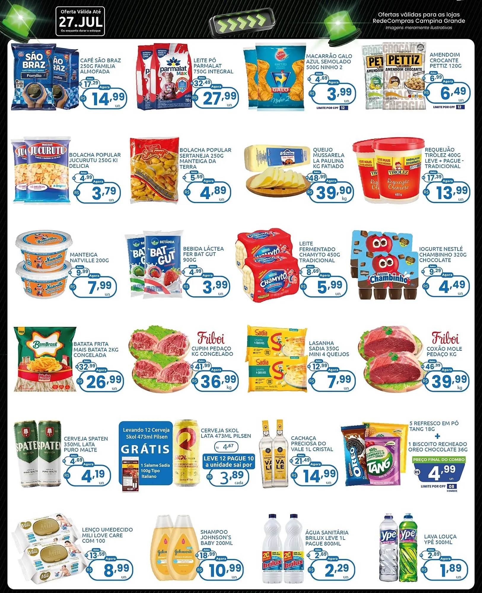Encarte de Catálogo Rede Compras 26 de julho até 27 de julho 2025 - Pagina 2