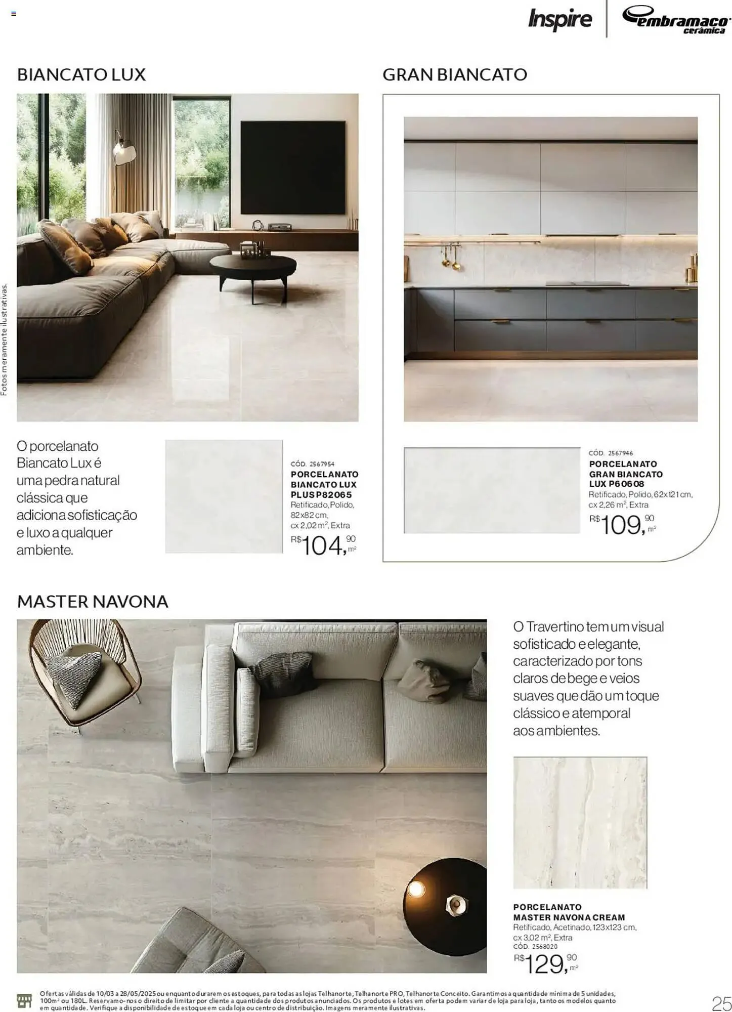 Encarte de Catálogo Telhanorte 10 de março até 28 de maio 2025 - Pagina 25
