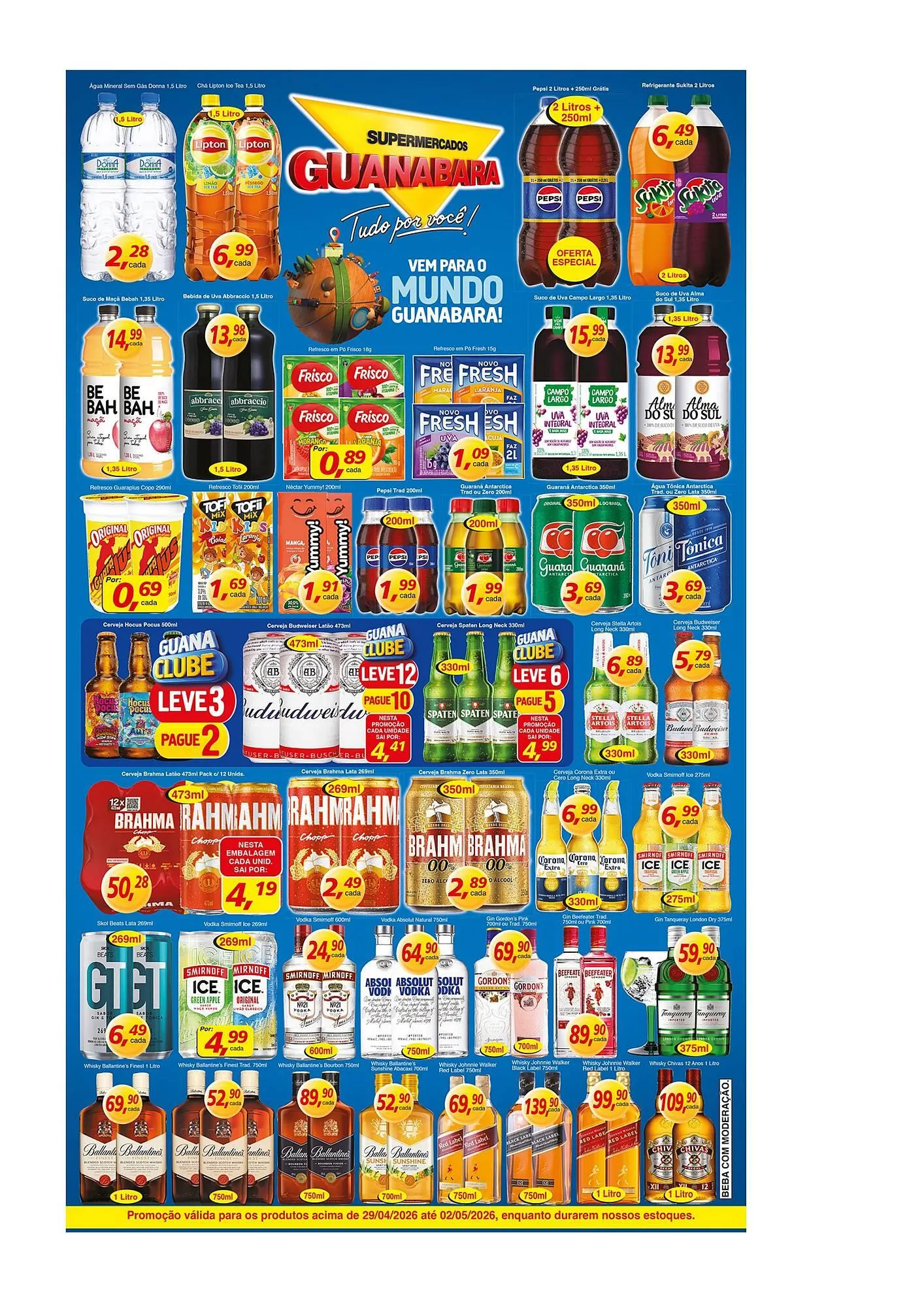 Encarte de Encarte Supermercados Guanabara 29 de abril até 2 de maio 2026 - Pagina 4