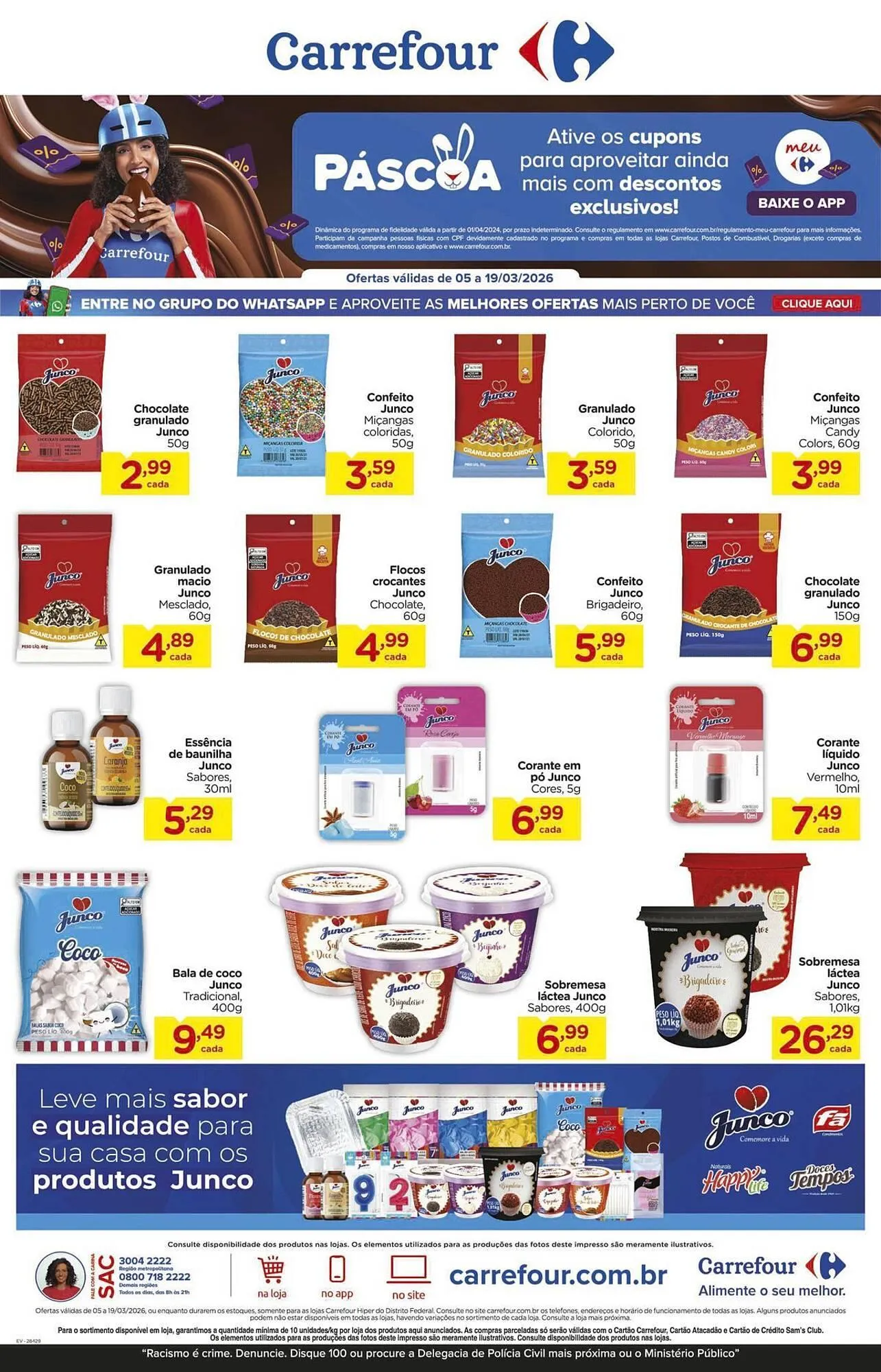 Encarte de Folheto Carrefour 9 de março até 19 de março 2026 - Pagina 1