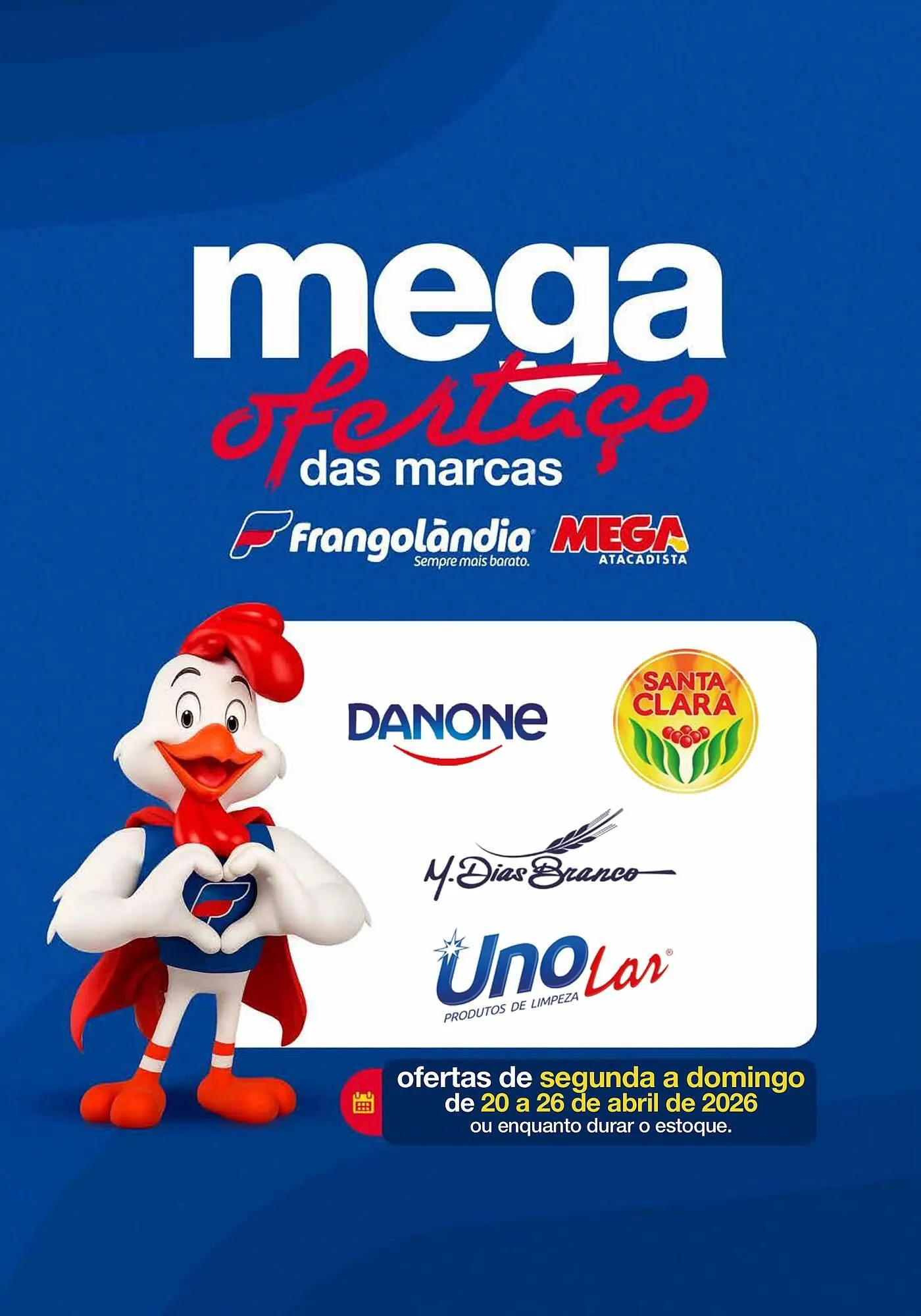 Encarte de Encarte Frangolândia 22 de abril até 26 de abril 2026 - Pagina 1