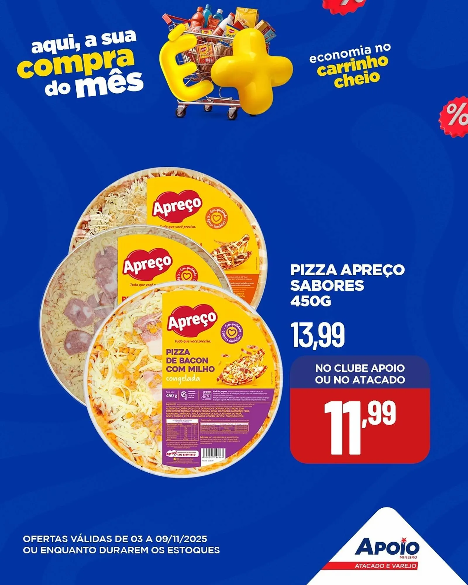 Encarte de Folheto Apoio Mineiro 6 de novembro até 9 de novembro 2025 - Pagina 1