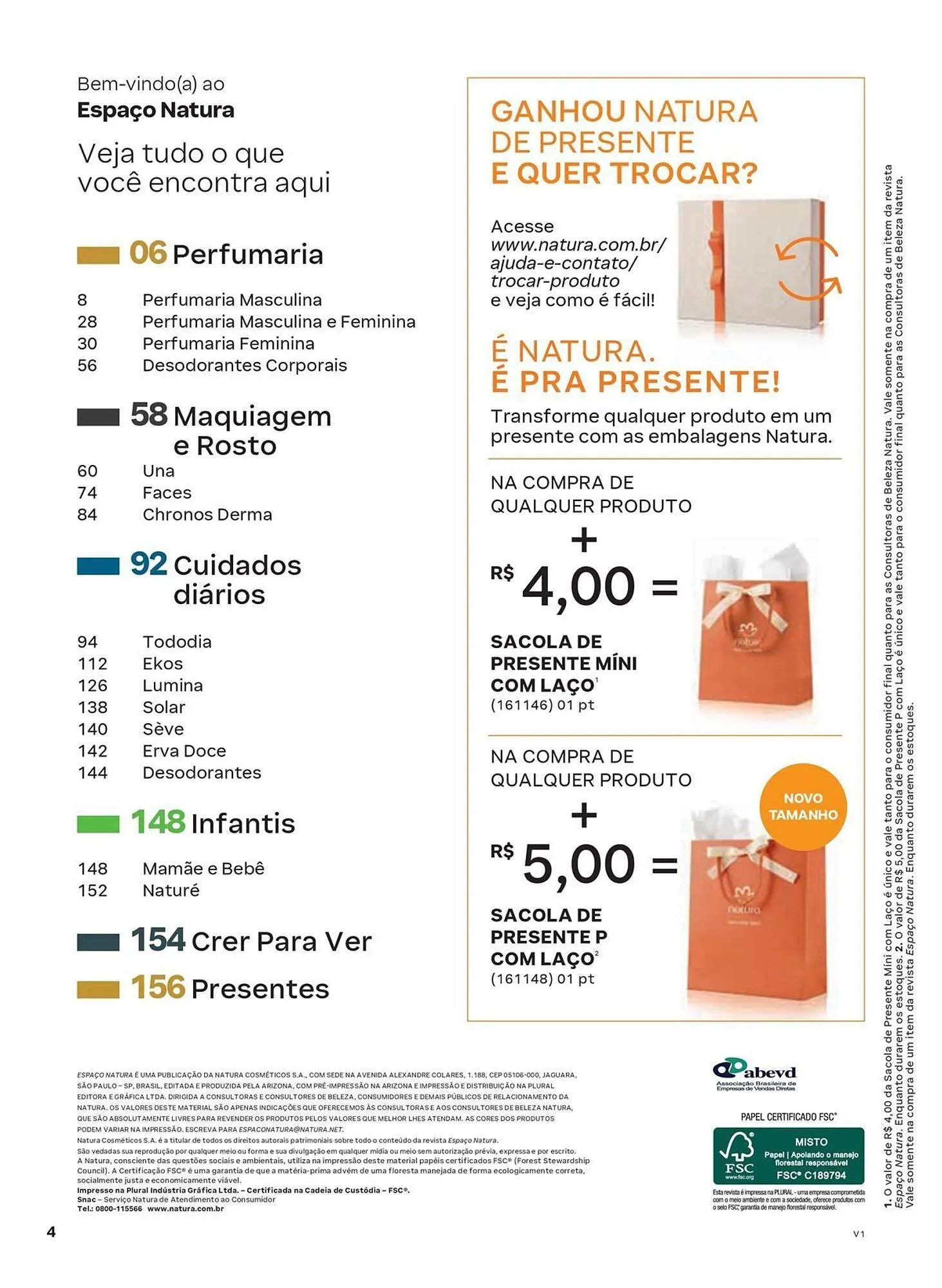 Encarte de Catálogo Natura 1 de janeiro até 31 de janeiro 2026 - Pagina 4