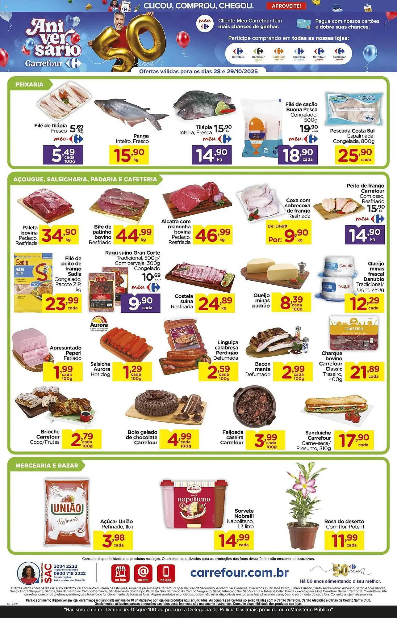 Encarte de Folheto Carrefour 28 de outubro até 29 de outubro 2025 - Pagina 2