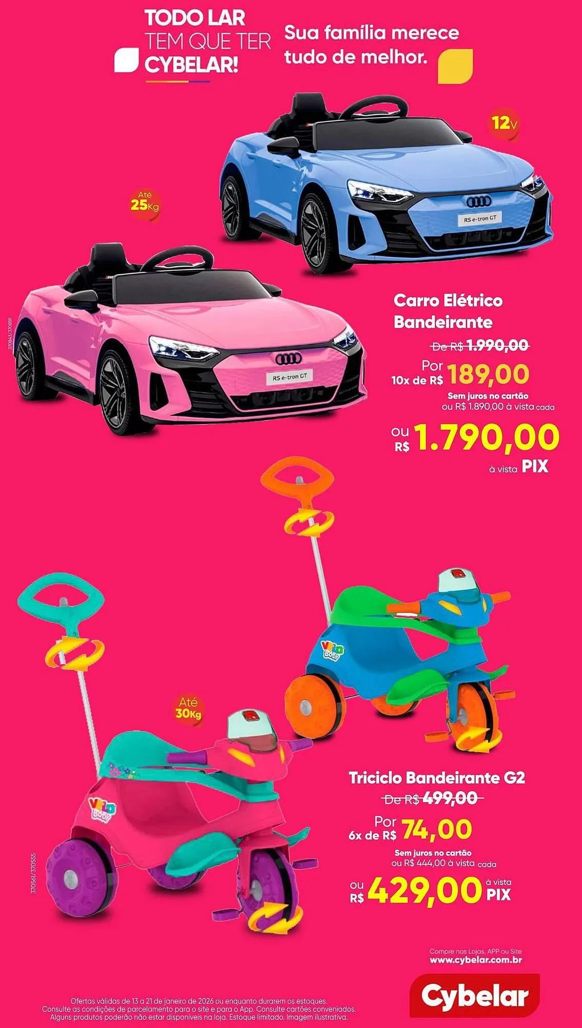 Encarte de Catálogo Cybelar 14 de janeiro até 21 de janeiro 2026 - Pagina 5