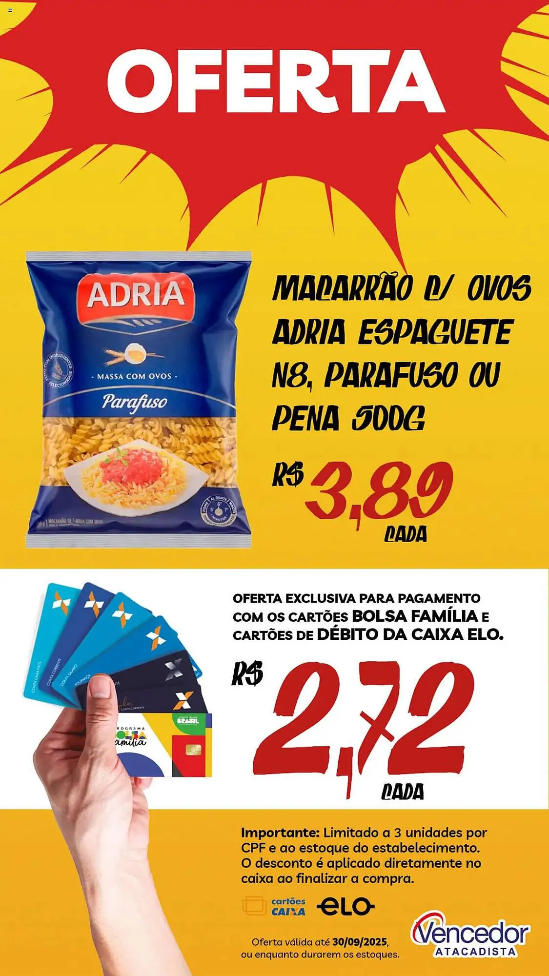 Folheto Vencedor Atacadista - 1