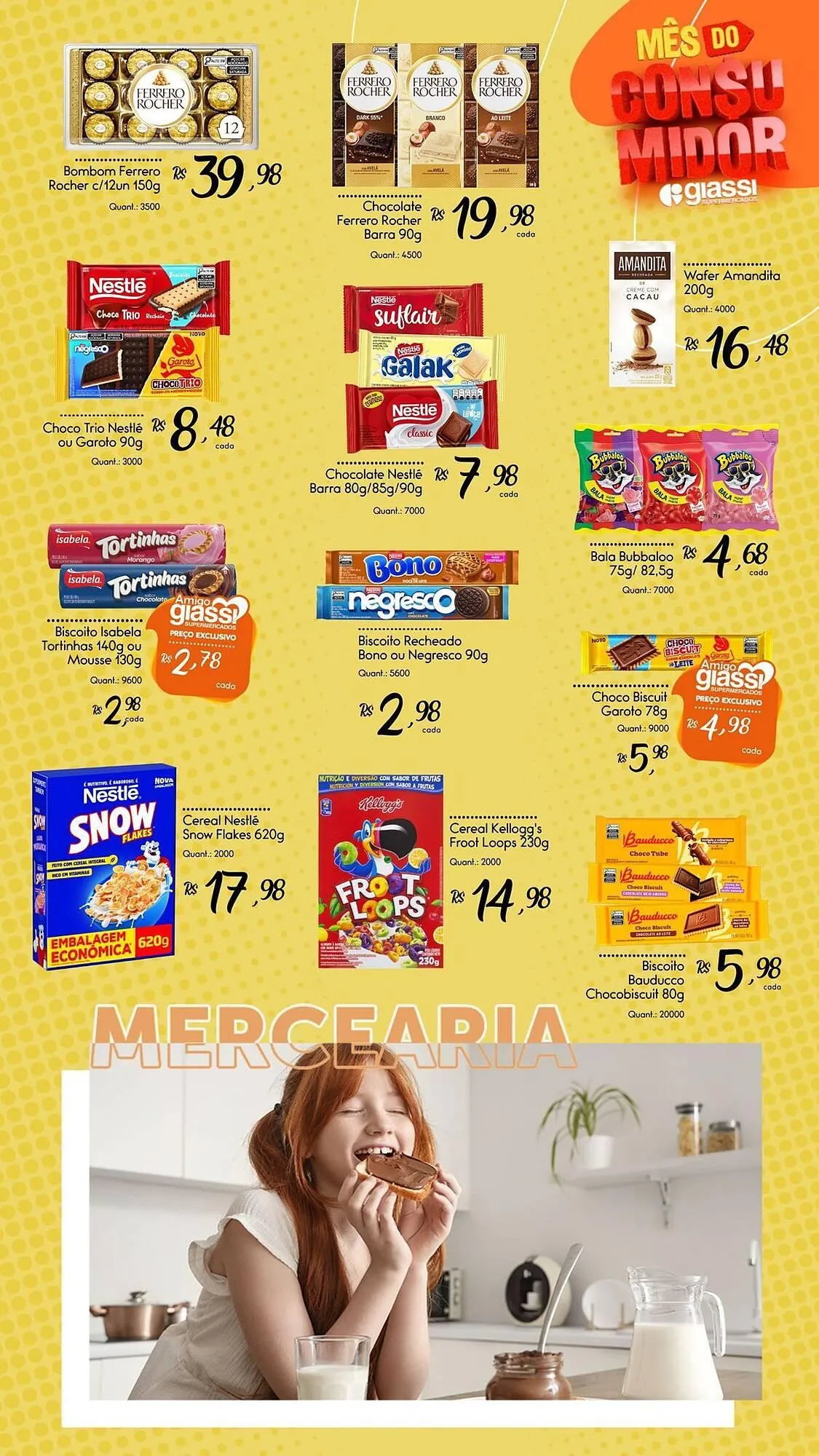 Encarte de Encarte Giassi Supermercados 13 de março até 26 de março 2026 - Pagina 8