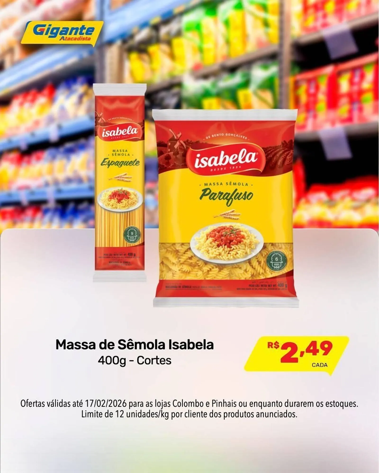 Encarte de Encarte Gigante Atacadista 13 de fevereiro até 17 de fevereiro 2026 - Pagina 2