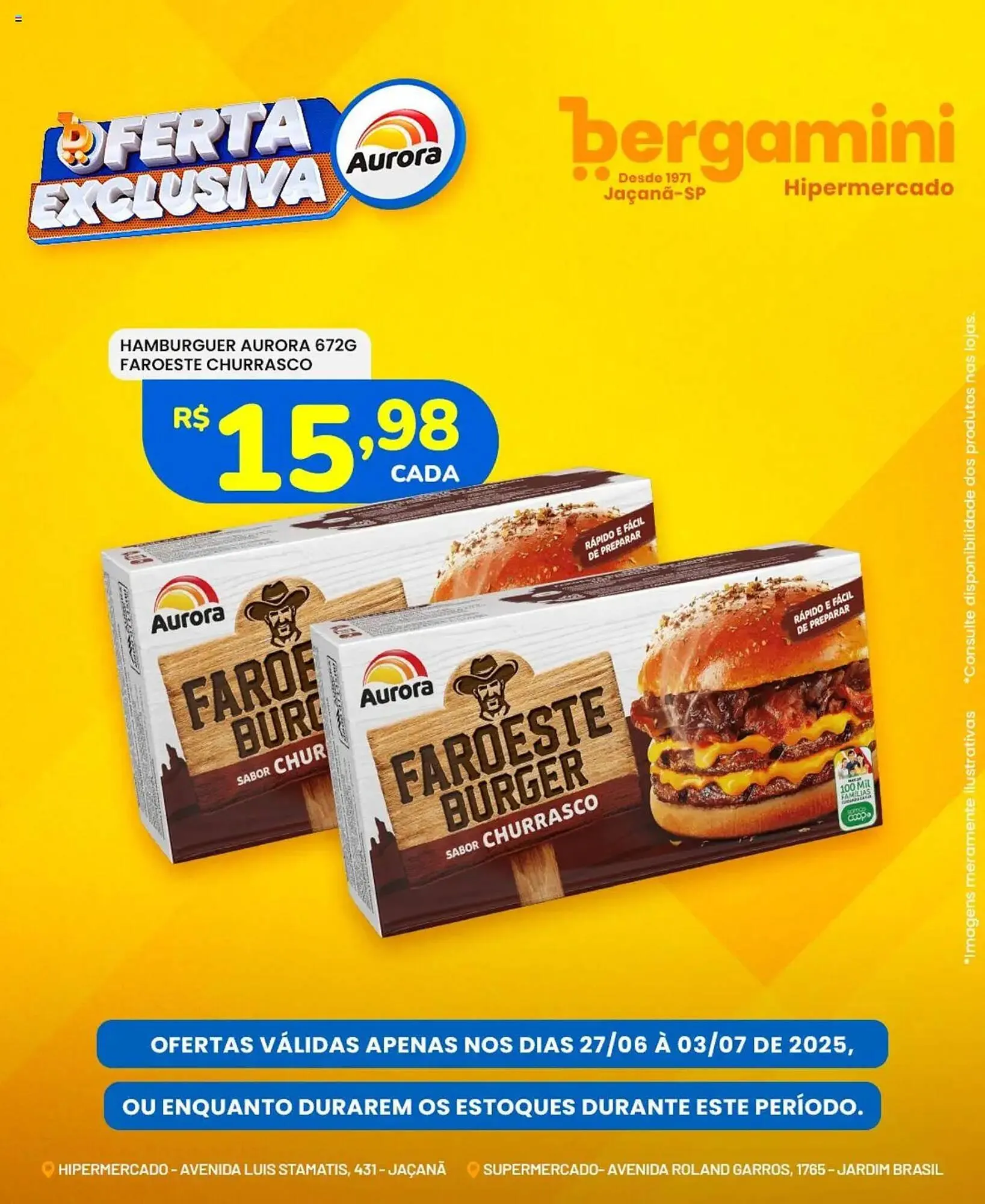 Encarte de Catálogo Supermercado Bergamini 27 de junho até 3 de julho 2025 - Pagina 3