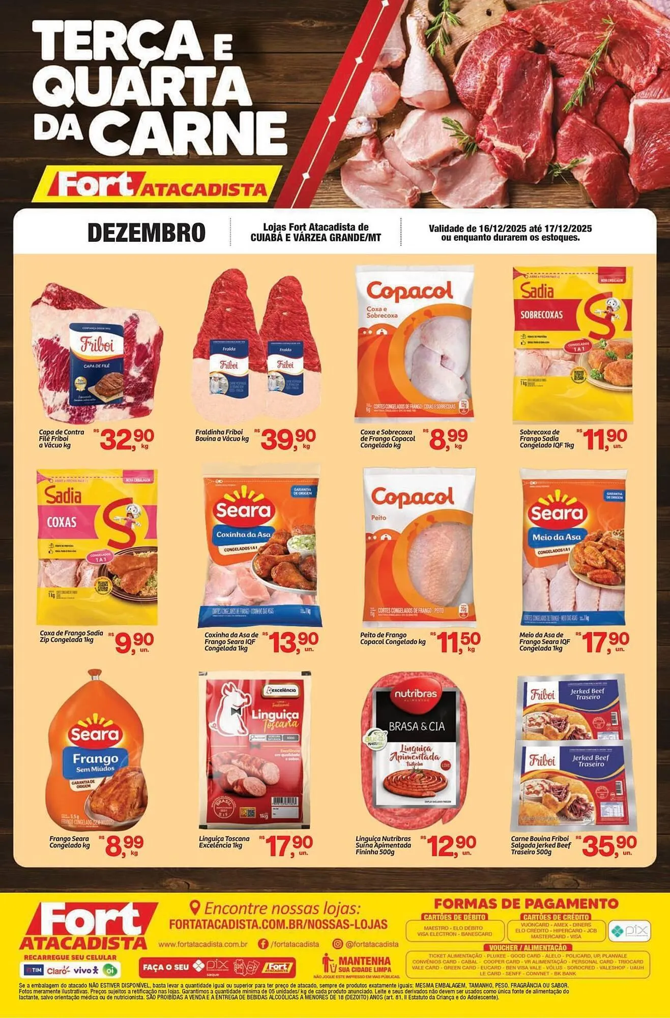 Encarte de Tabloide Fort Atacadista 16 de dezembro até 17 de dezembro 2025 - Pagina 1