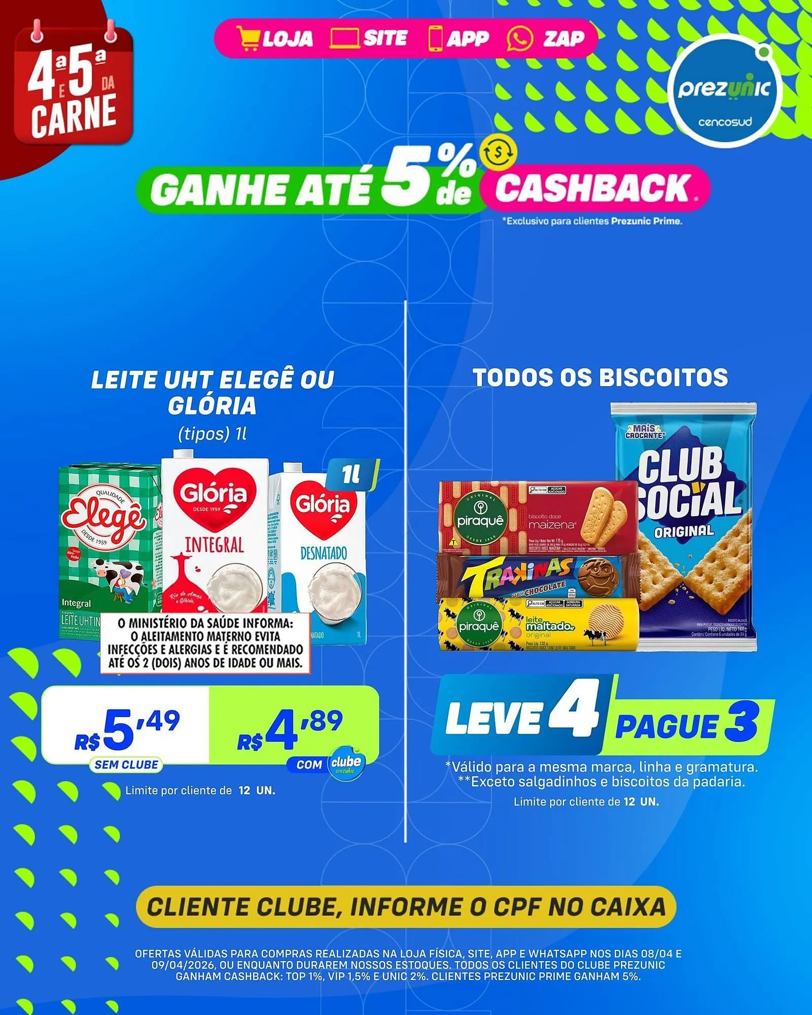 Encarte de Encarte Prezunic 8 de abril até 9 de abril 2026 - Pagina 5