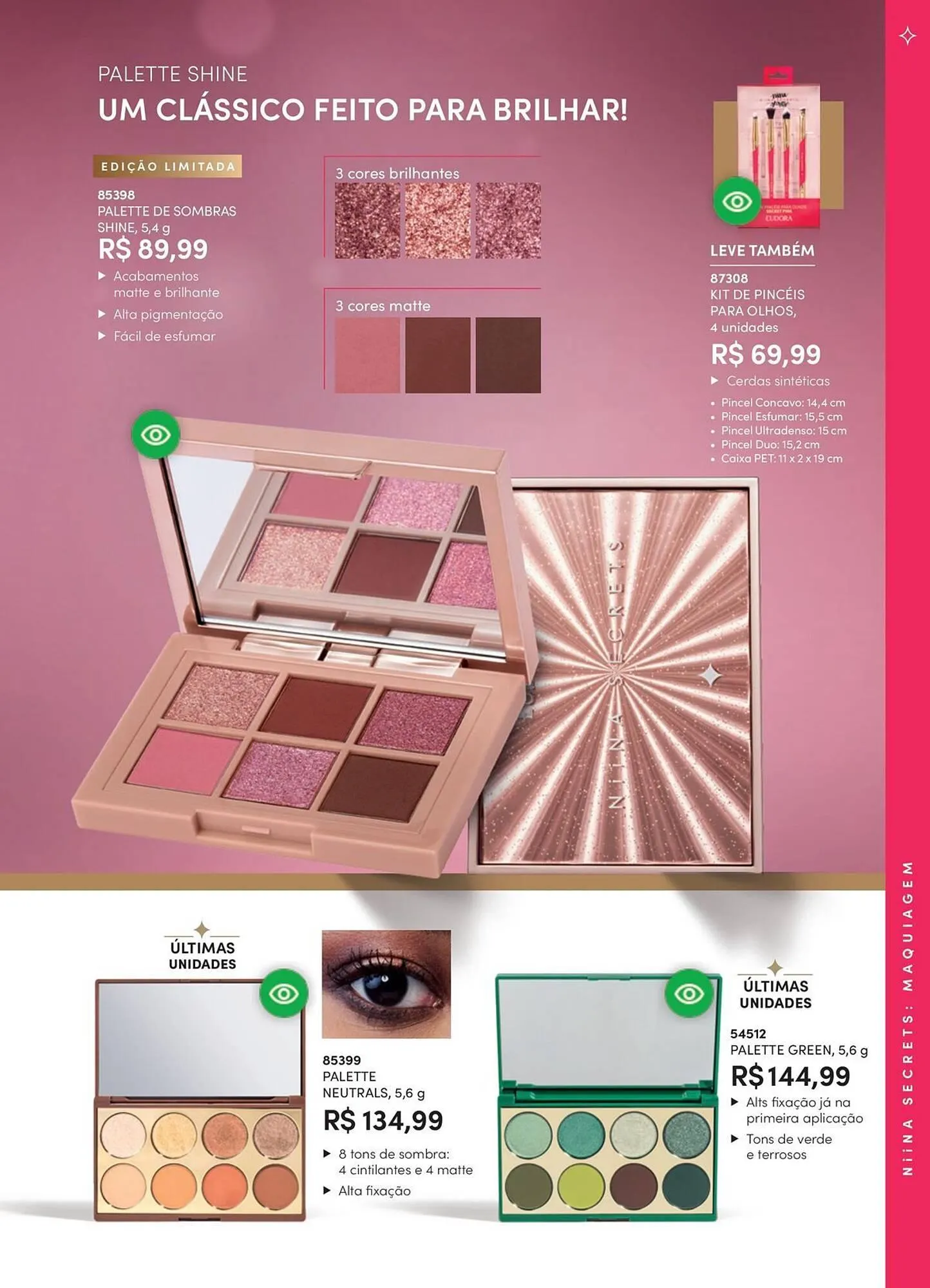 Encarte de Catálogo Eudora 1 de abril até 1 de maio 2026 - Pagina 37