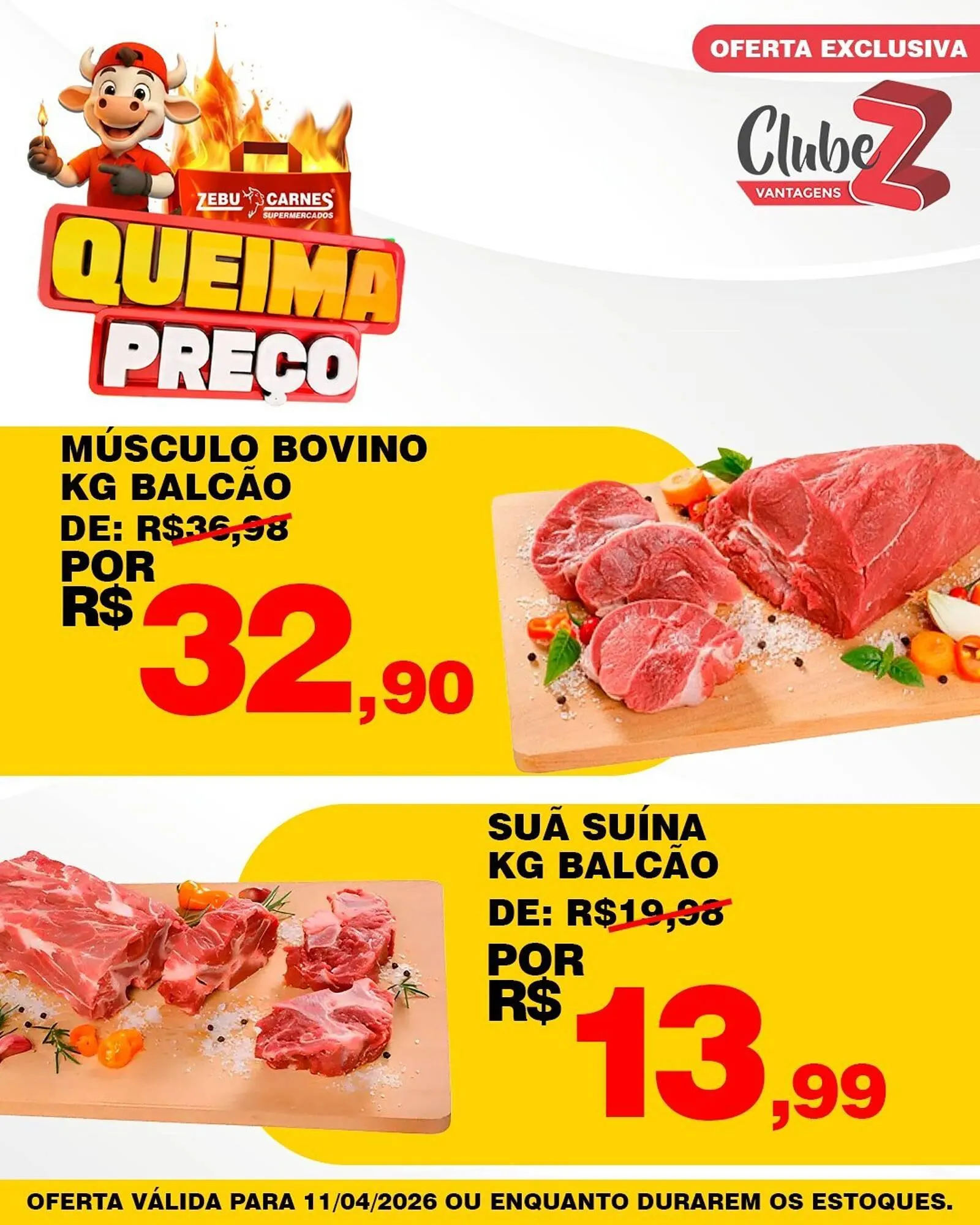 Encarte de Catálogo Zebu Carnes Supermercados 11 de abril até 11 de abril 2026 - Pagina 4