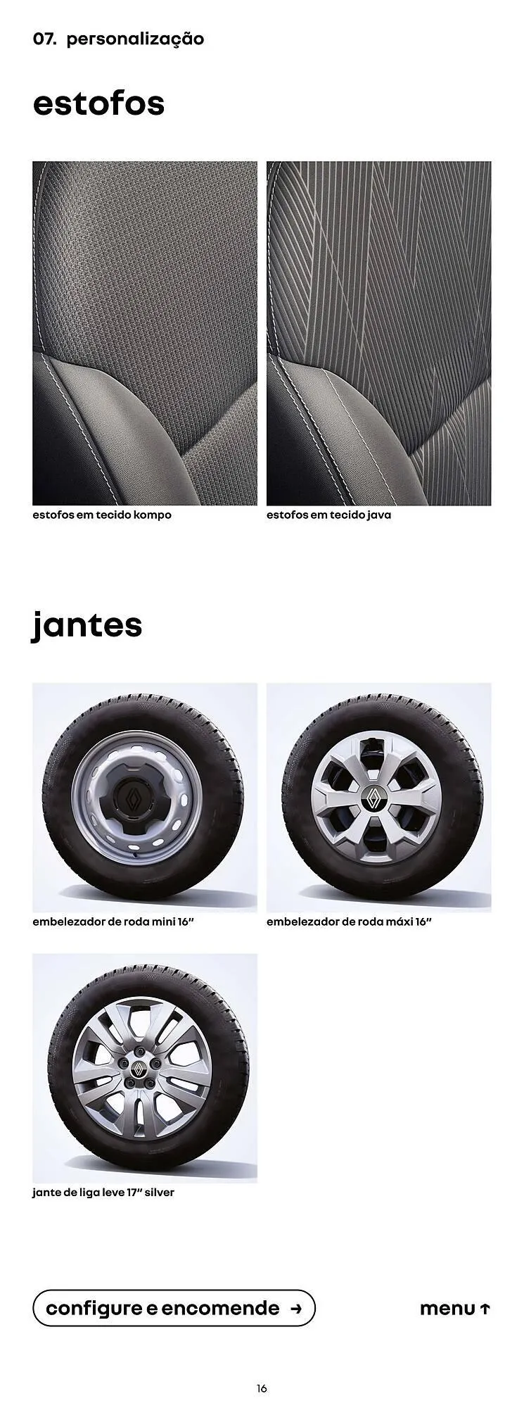 Encarte de Catálogo Renault 5 de agosto até 31 de dezembro 2025 - Pagina 16