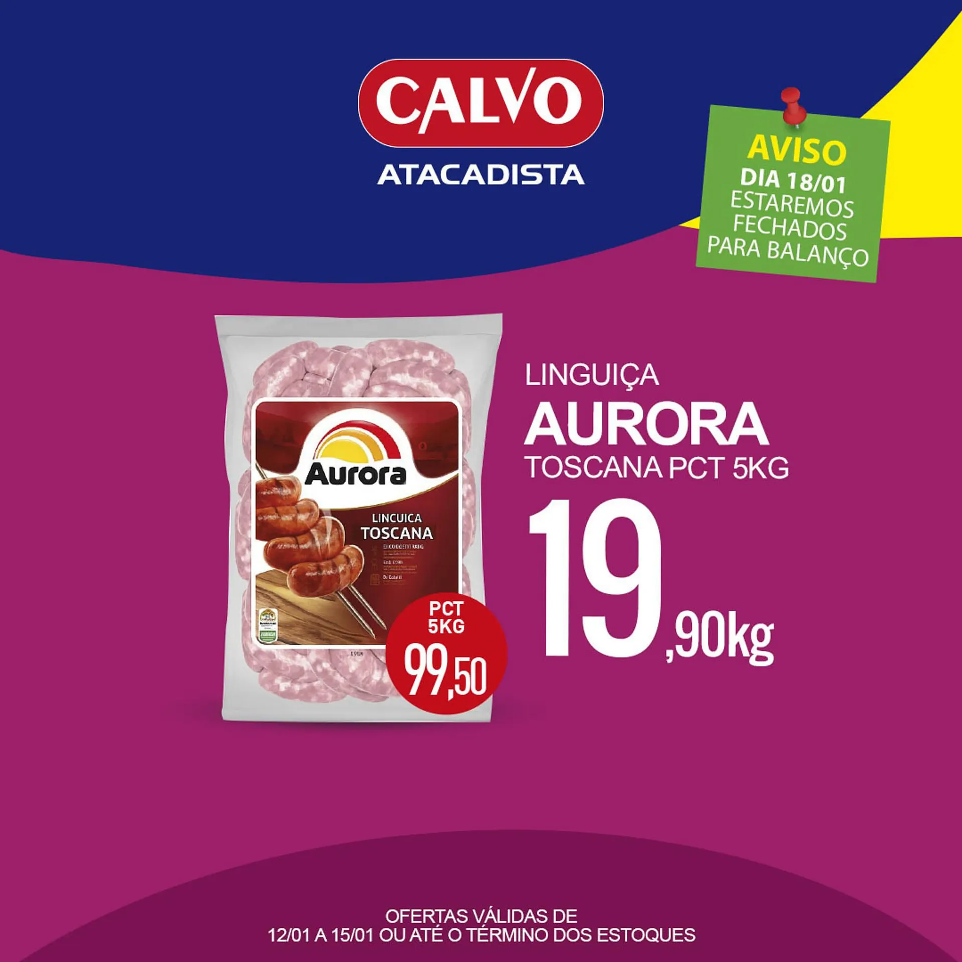 Encarte de Folheto Calvo Atacadista 15 de janeiro até 18 de janeiro 2026 - Pagina 2