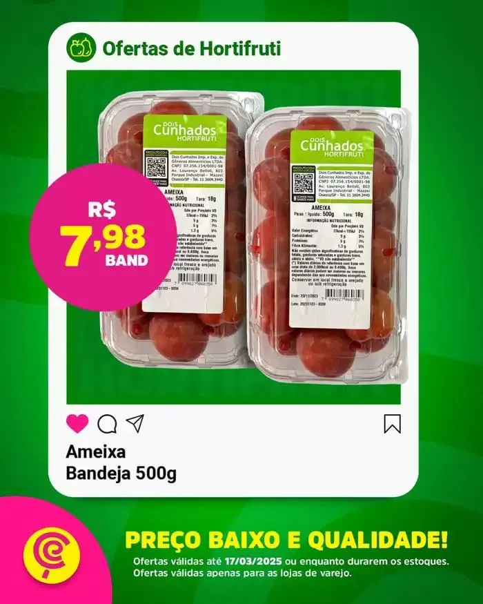 Encarte de Encarte Comercial Esperança 18 de março até 20 de março 2025 - Pagina 7