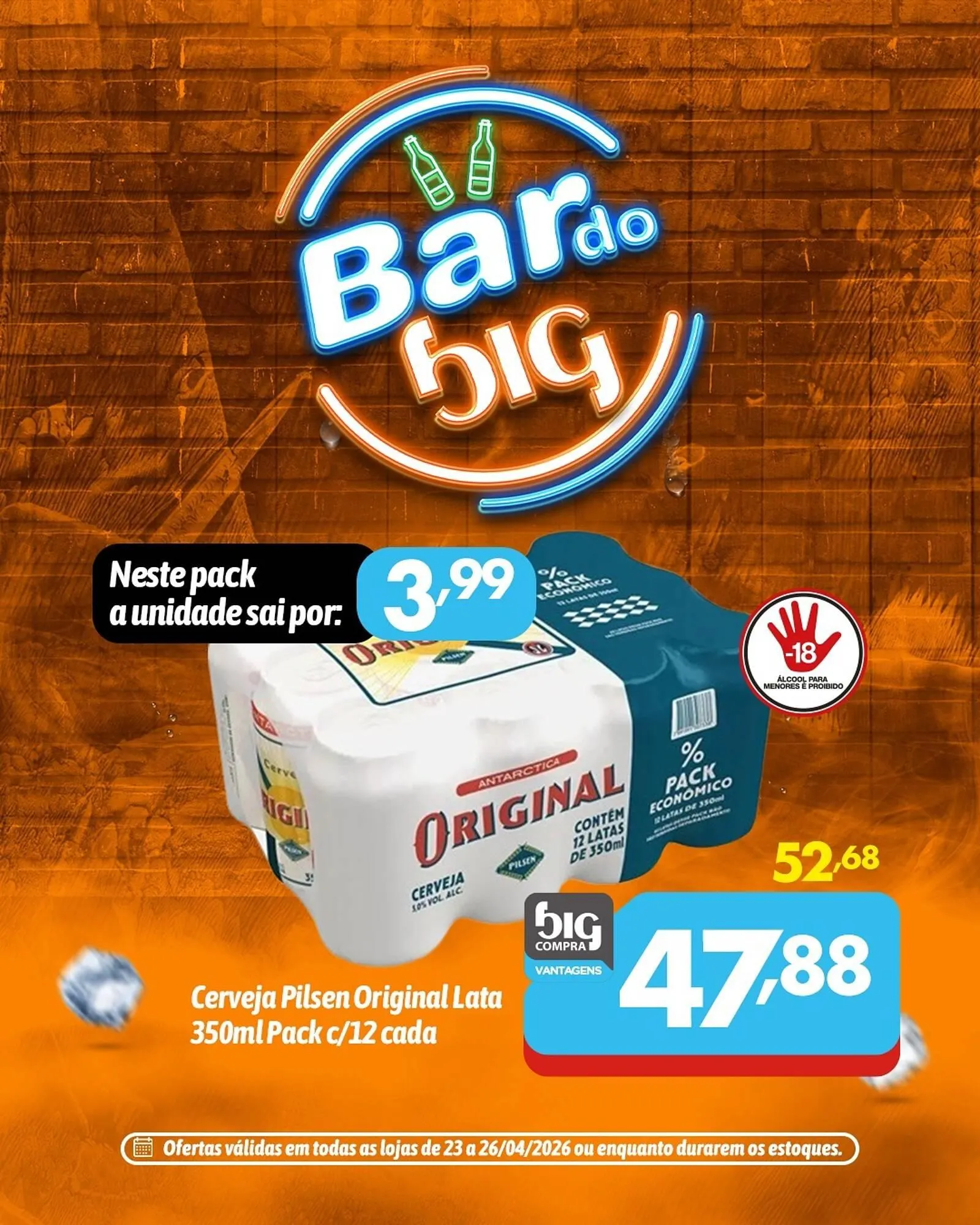 Encarte de Catálogo Supermercados Big Compra 23 de abril até 26 de abril 2026 - Pagina 5