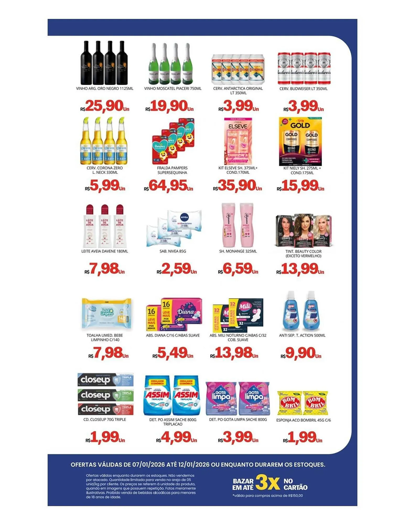 Encarte de Catálogo Supermercado Vitorino 7 de janeiro até 12 de janeiro 2026 - Pagina 3