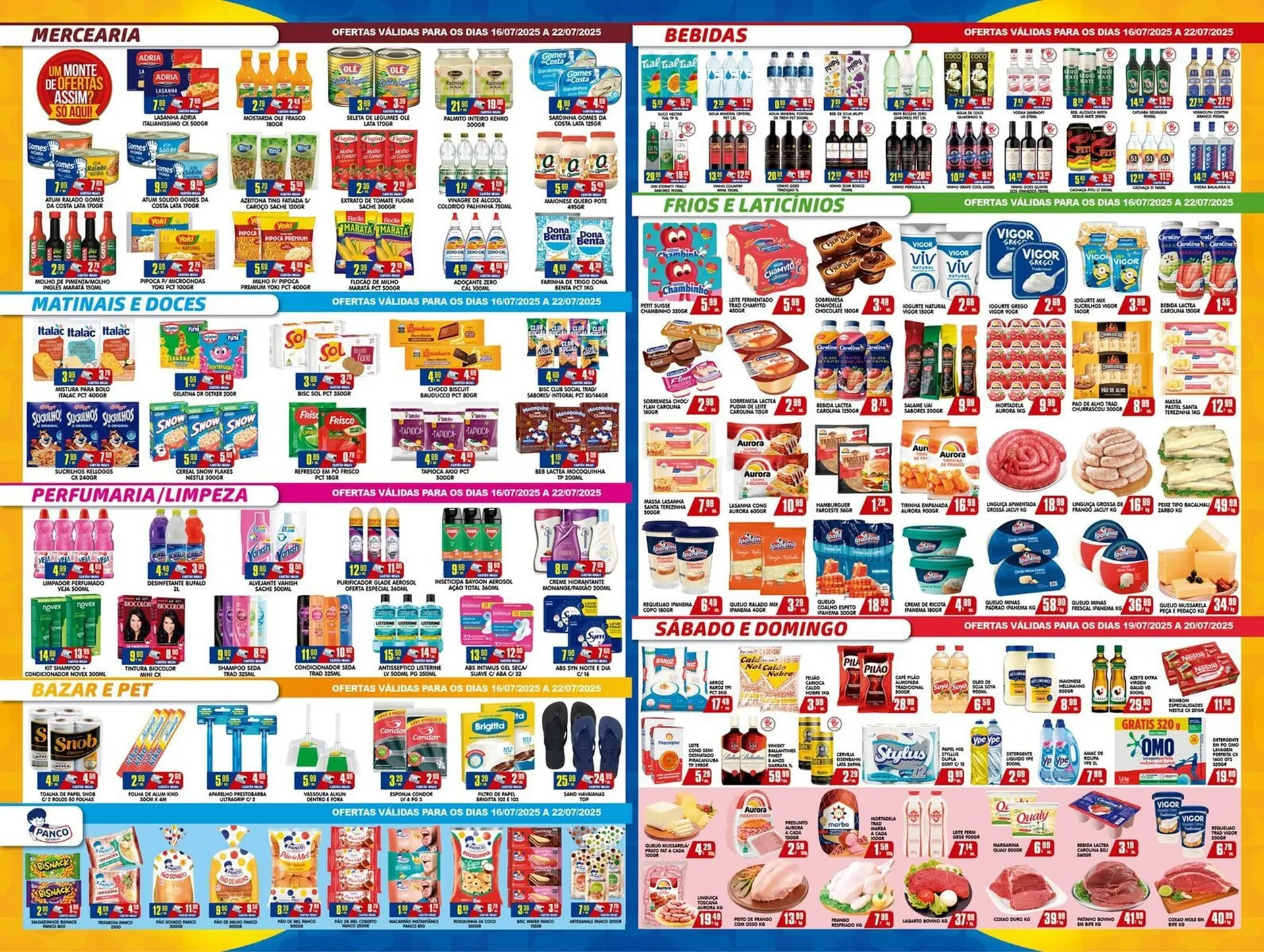 Encarte de Catálogo Higa's Supermercado 16 de julho até 22 de julho 2025 - Pagina 2