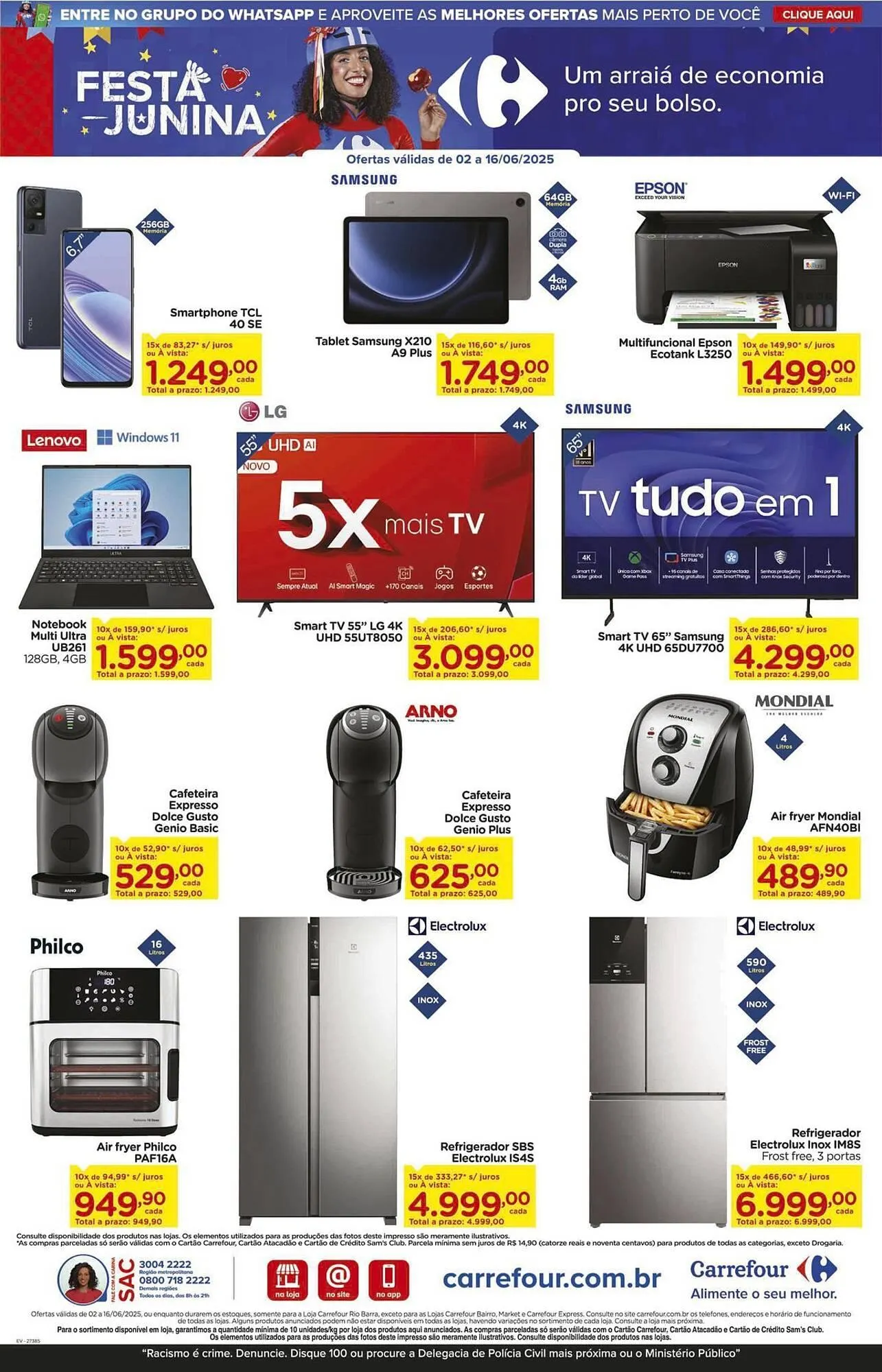 Encarte de Catálogo Carrefour 3 de junho até 16 de junho 2025 - Pagina 4