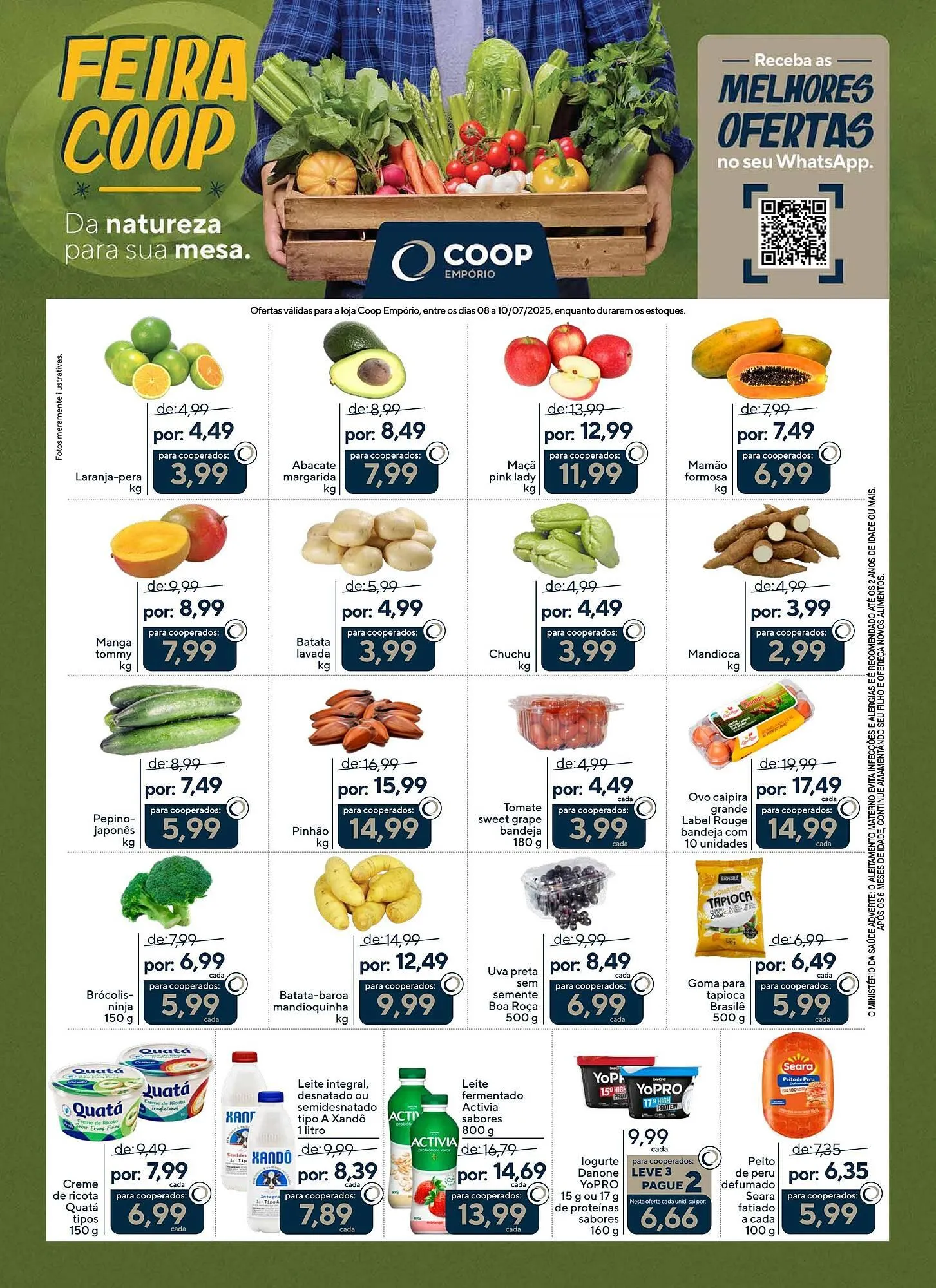 Encarte de Catálogo Coop 8 de julho até 10 de julho 2025 - Pagina 1