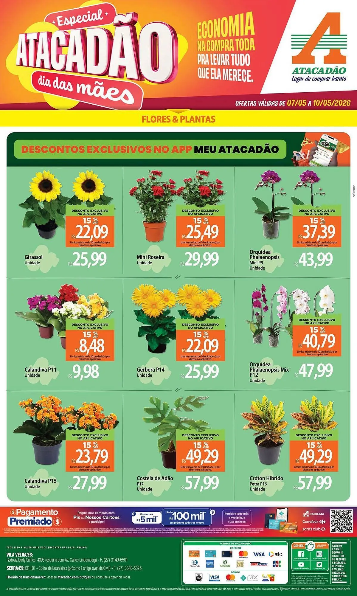 Encarte de Folheto Atacadão 7 de maio até 10 de maio 2026 - Pagina 1