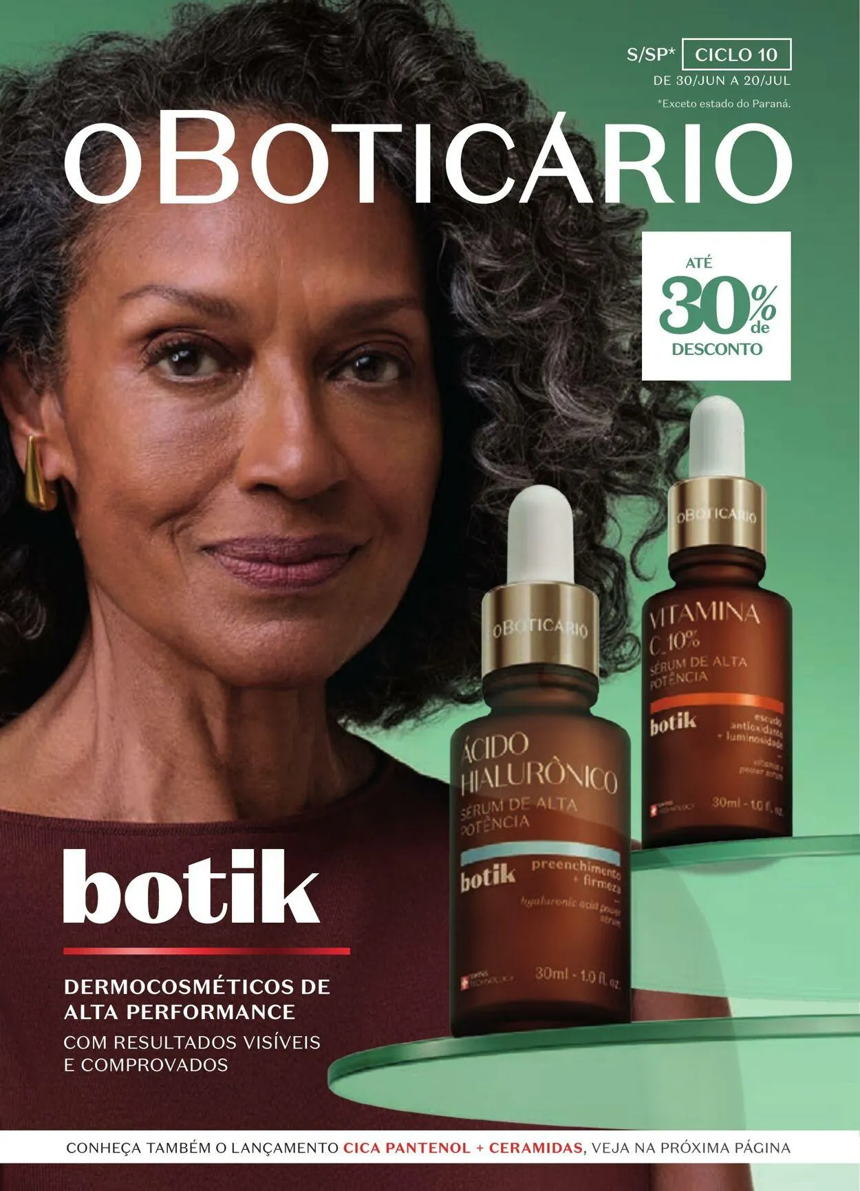 Encarte de O Boticario 30 de junho até 22 de julho 2025 - Pagina 1