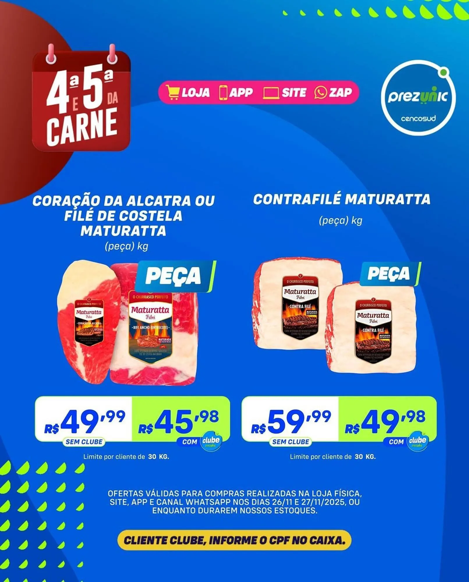 Encarte de Encarte Prezunic 26 de novembro até 27 de novembro 2025 - Pagina 4