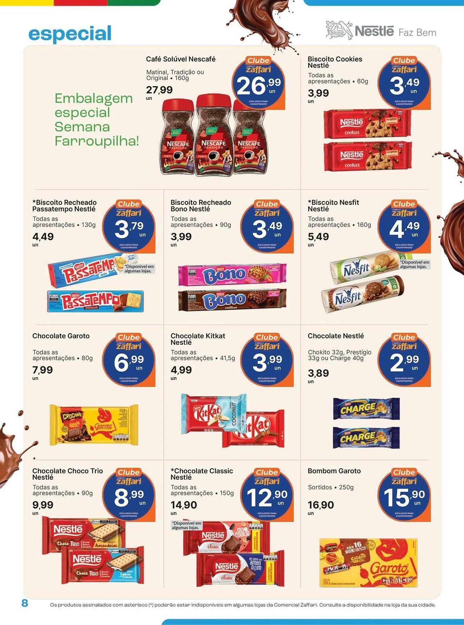 Encarte de Encarte Comercial Zaffari 12 de setembro até 21 de setembro 2025 - Pagina 8