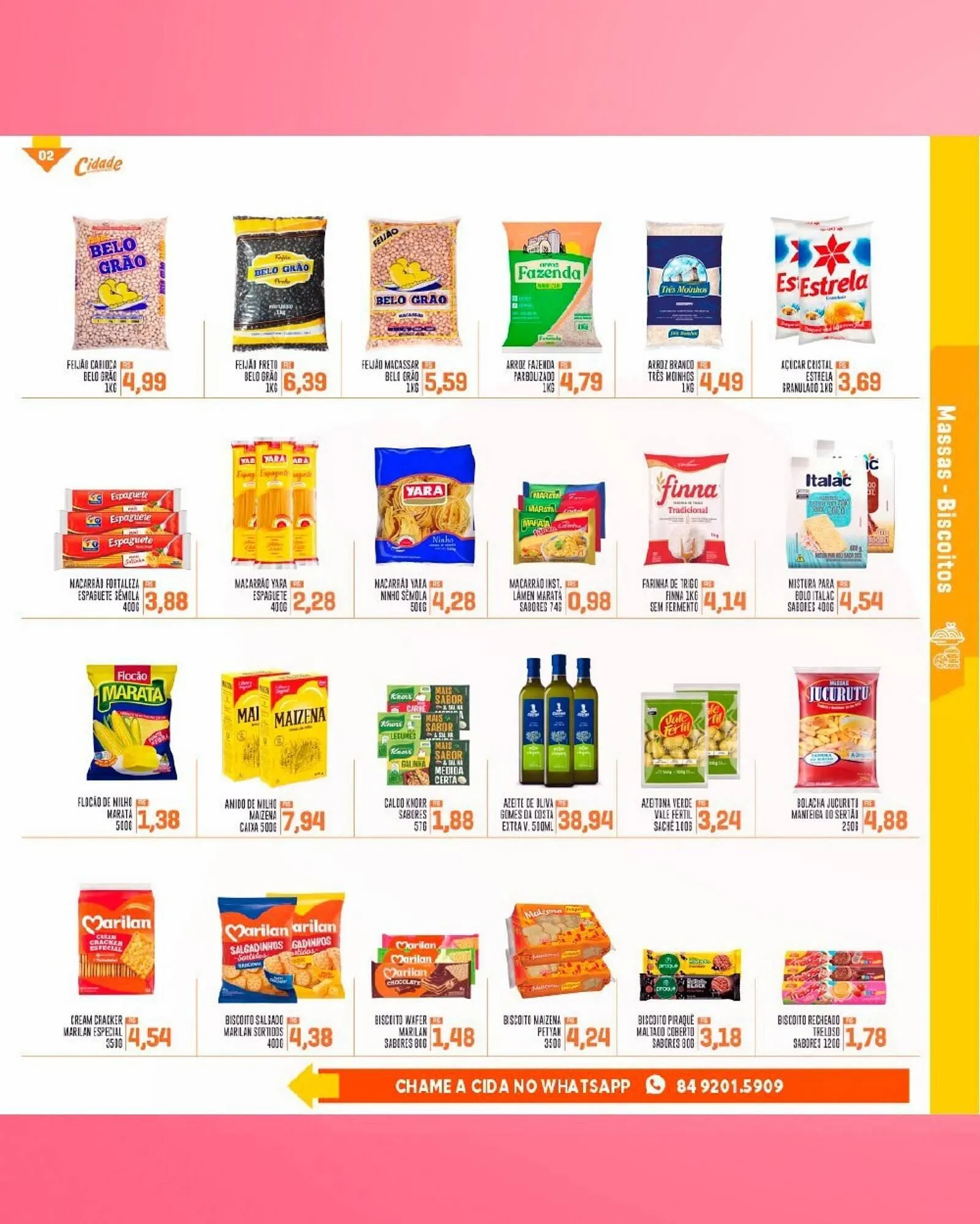 Encarte de Catálogo Cidade Supermercados 5 de março até 13 de março 2025 - Pagina 3