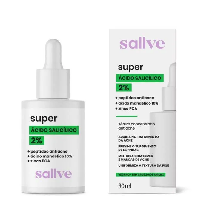 Sérum Ácido Salicico 2% Sallve 30ml