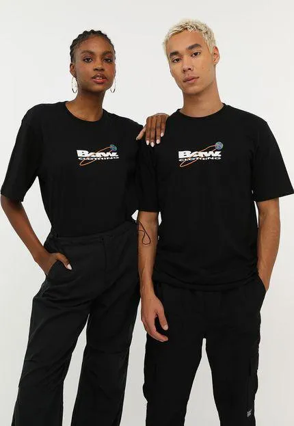 Camiseta BAW Connect World Preta