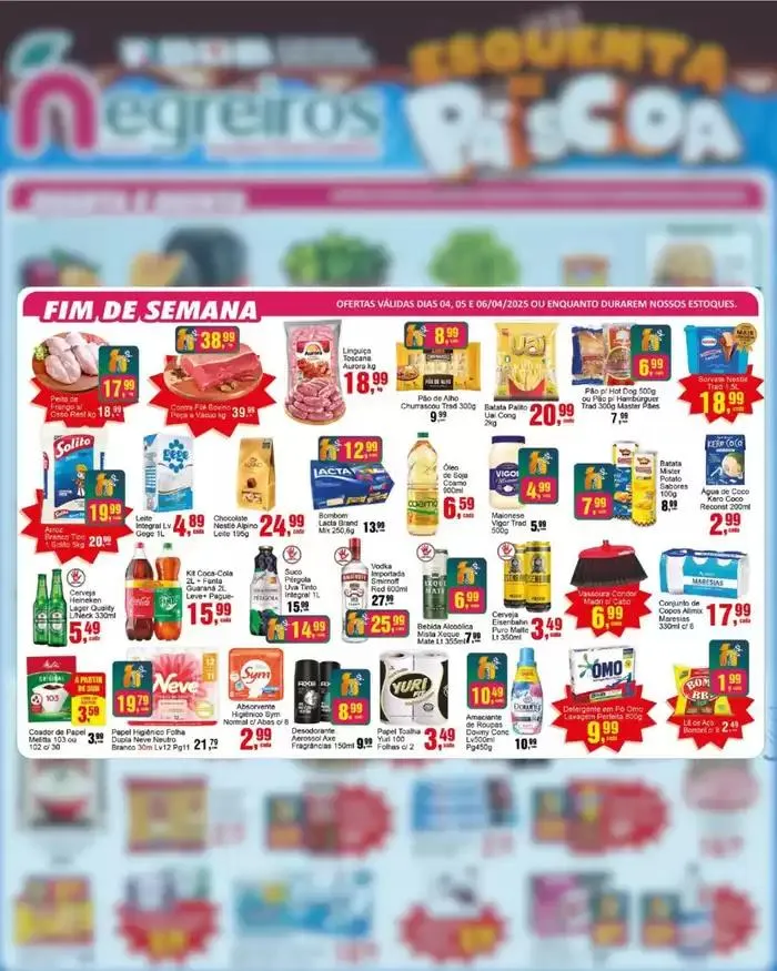 Encarte de Encarte Negreiros Supermercados 2 de abril até 6 de abril 2025 - Pagina 1